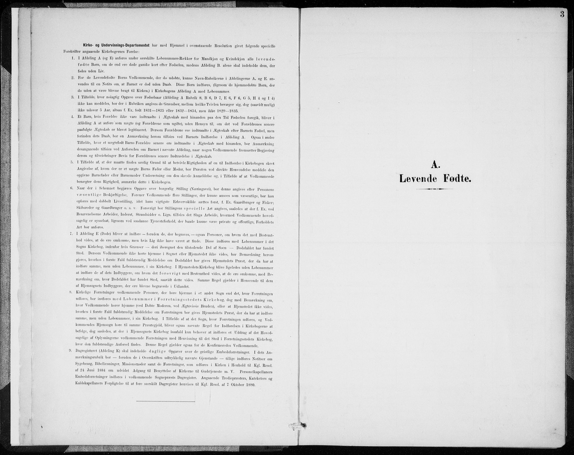 Oddernes sokneprestkontor, SAK/1111-0033/F/Fa/Faa/L0010: Ministerialbok nr. A 10, 1897-1911, s. 3