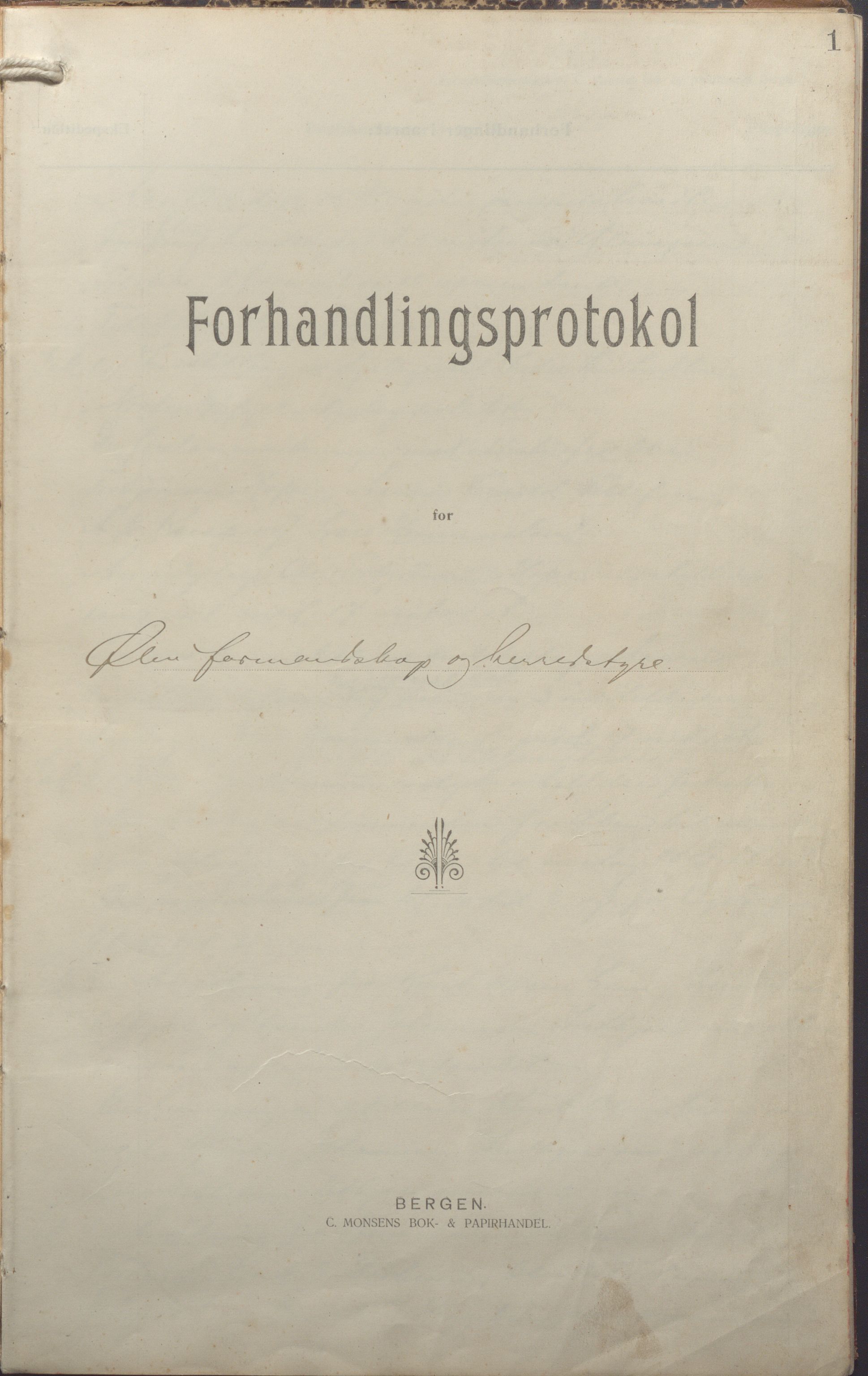 Ølen kommune - Formannskapet/Sentraladministrasjonen, IKAR/K-101034/A/Aa/L0001: Møtebok for Ølen formannskap og heradstyre, 1916-1919