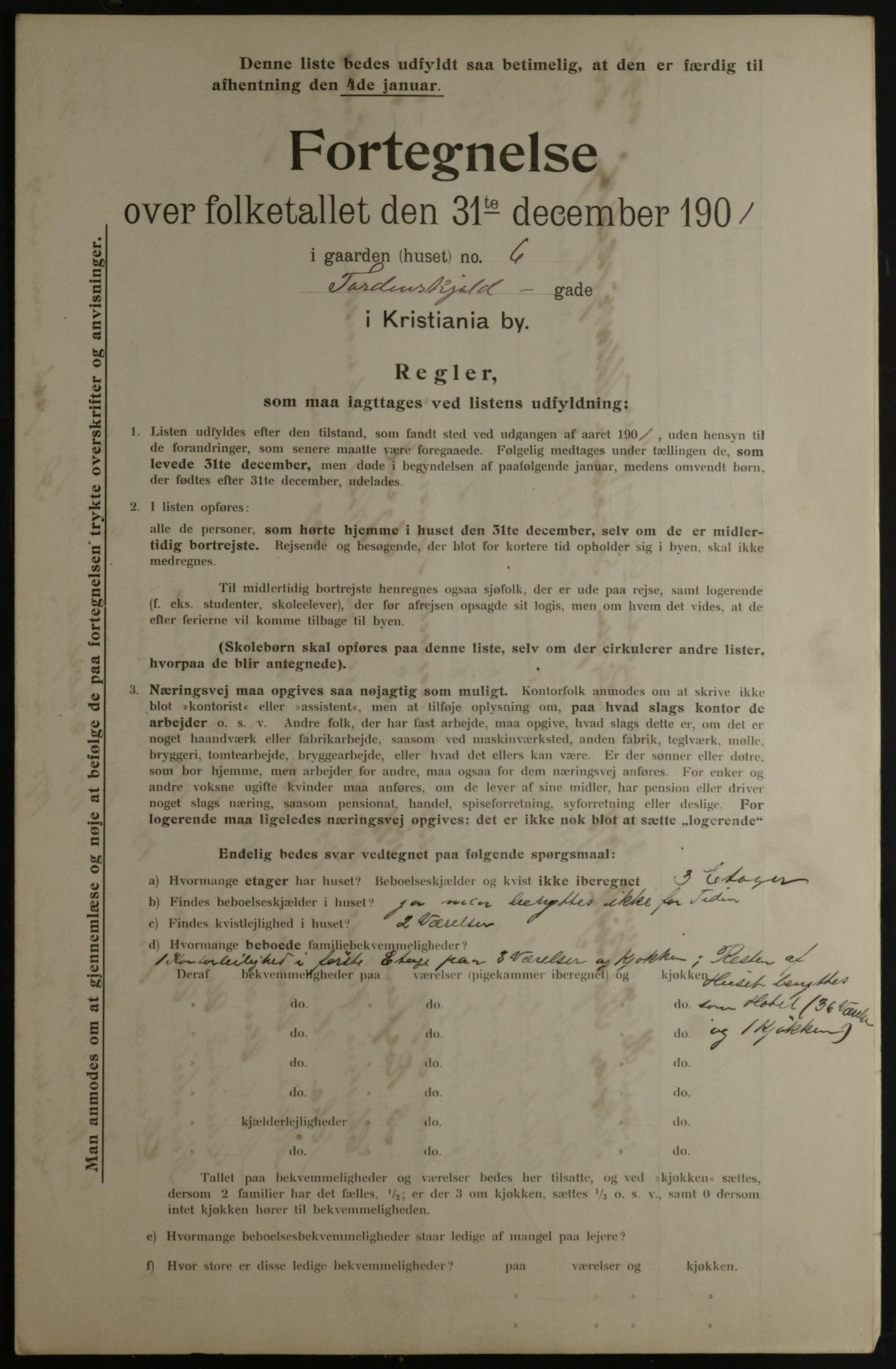 OBA, Kommunal folketelling 31.12.1901 for Kristiania kjøpstad, 1901, s. 17462