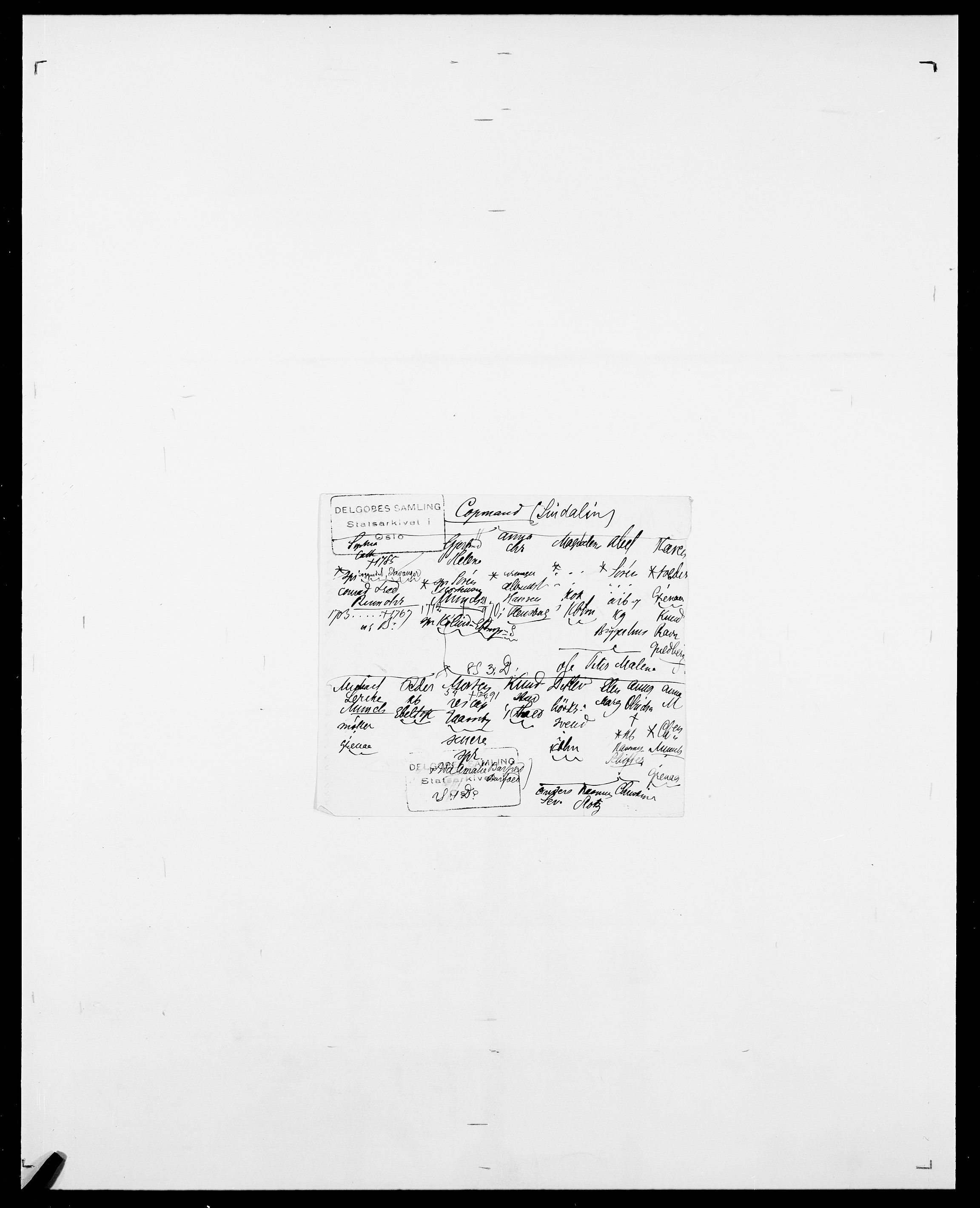 Delgobe, Charles Antoine - samling, SAO/PAO-0038/D/Da/L0008: Capjon - Dagenbolt, s. 523