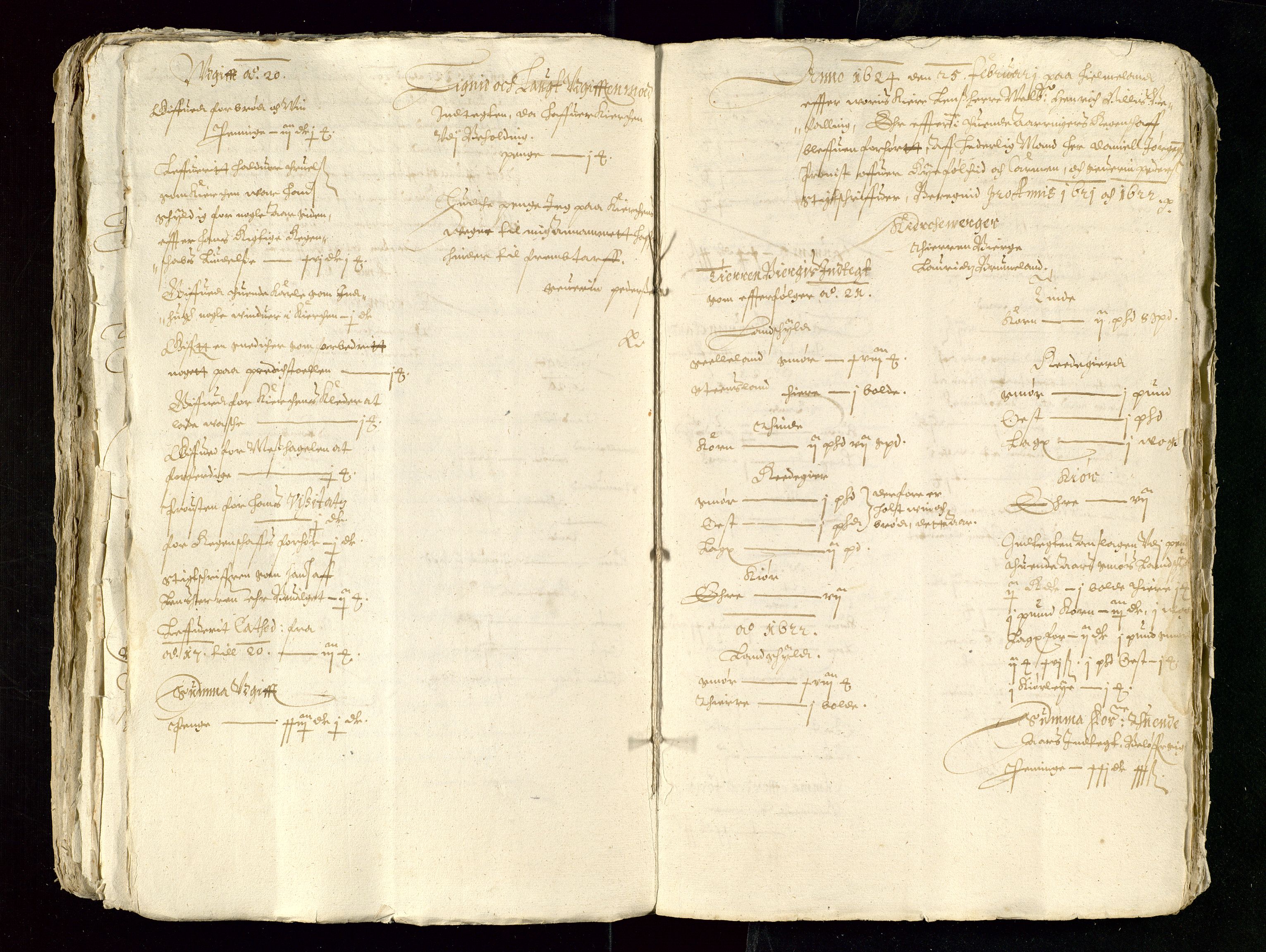 Stavanger len, AV/SAST-A-101870/Ob/L0018: Kirkeregnskaper, 1613-1632, s. 92
