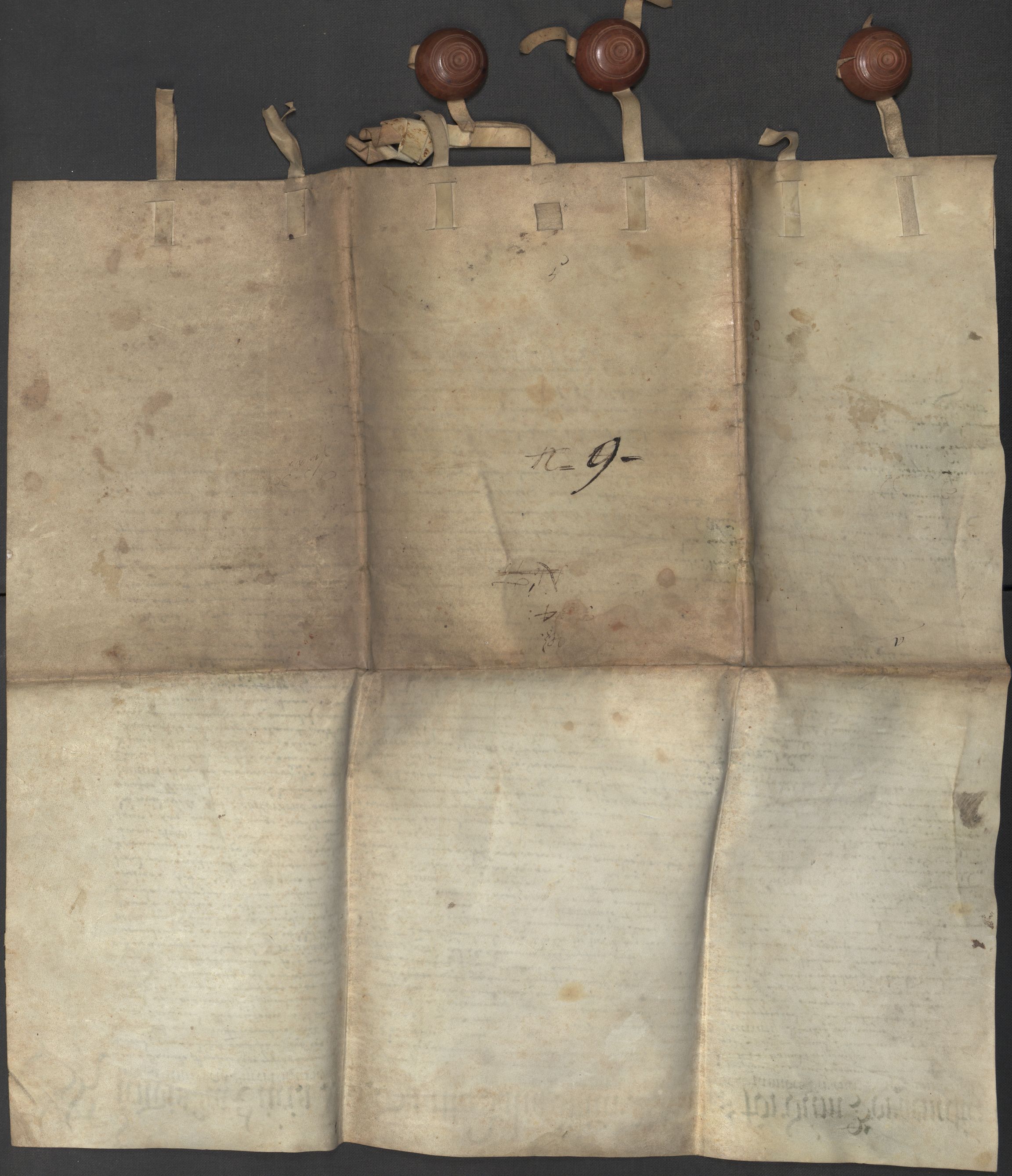 Riksarkivets diplomsamling, AV/RA-EA-5965/F15/L0022: Prestearkiv - Vestfold, 1573-1670, s. 165