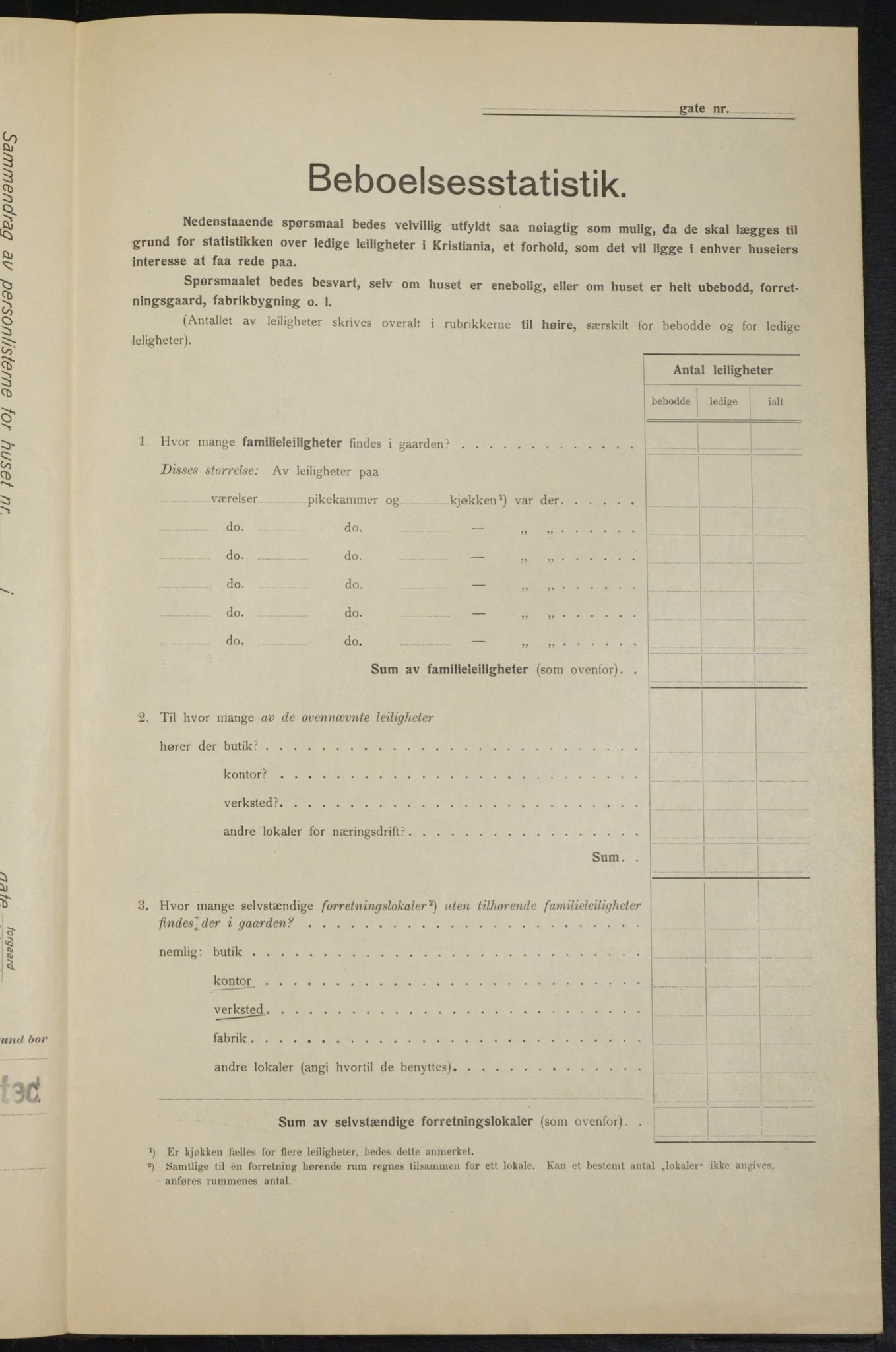 OBA, Kommunal folketelling 1.2.1915 for Kristiania, 1915, s. 15857