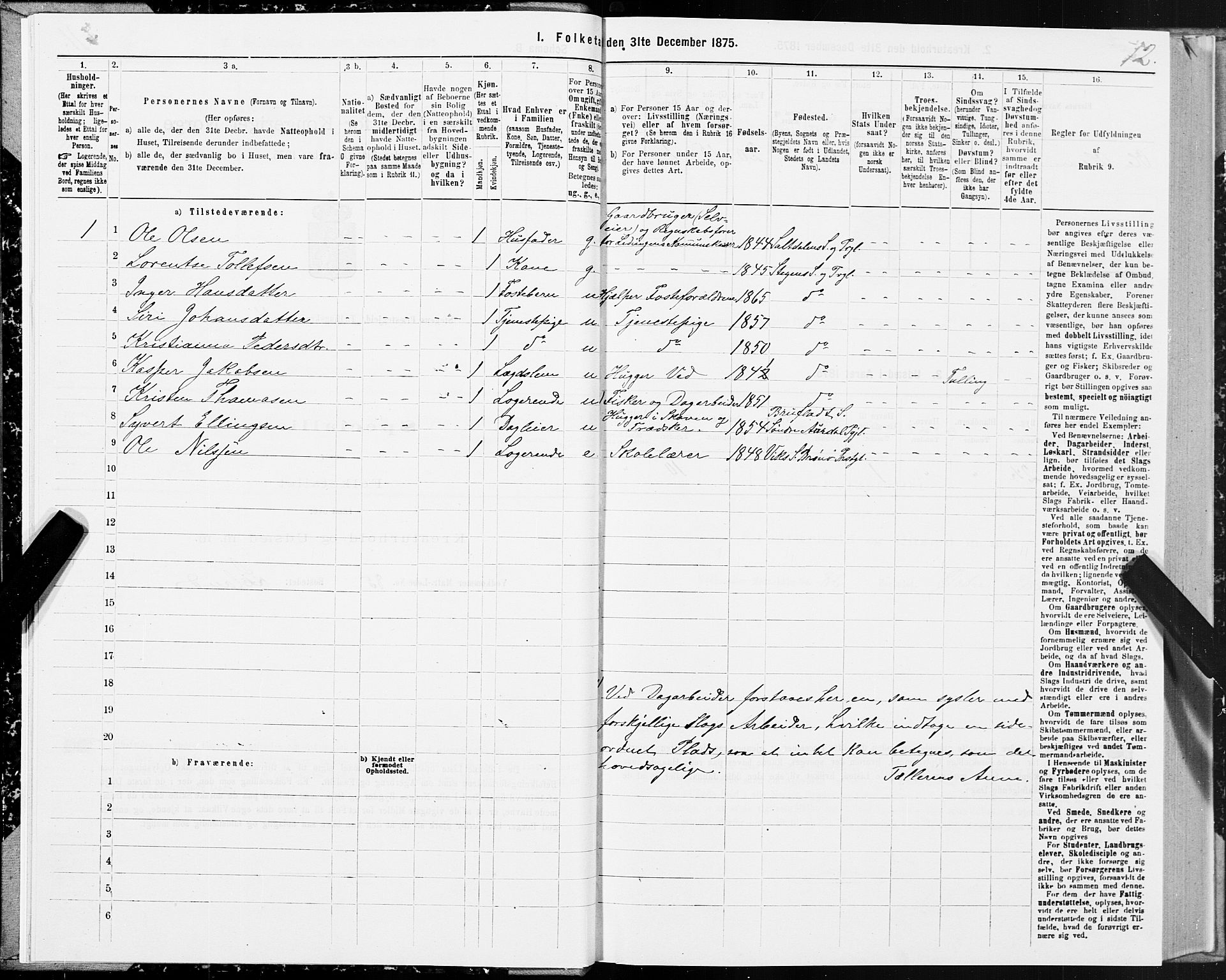 SAT, Folketelling 1875 for 1848P Steigen prestegjeld, 1875, s. 2012