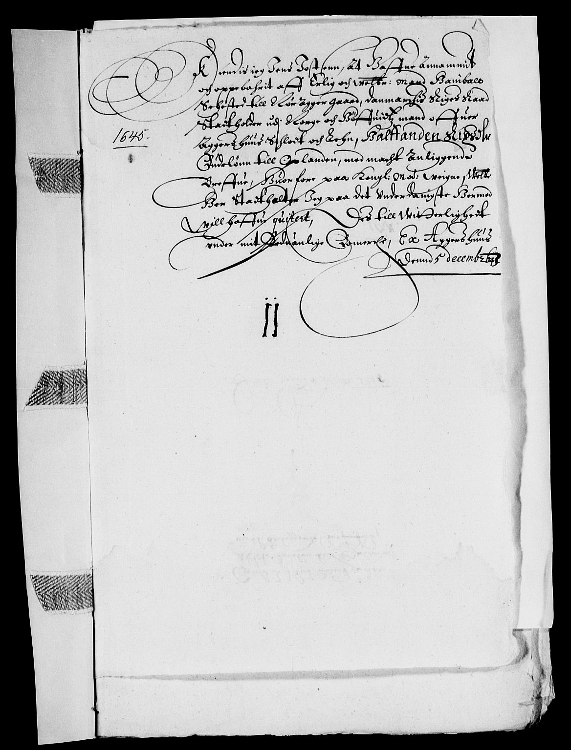 Rentekammeret inntil 1814, Reviderte regnskaper, Lensregnskaper, RA/EA-5023/R/Rb/Rba/L0184: Akershus len, 1645-1646