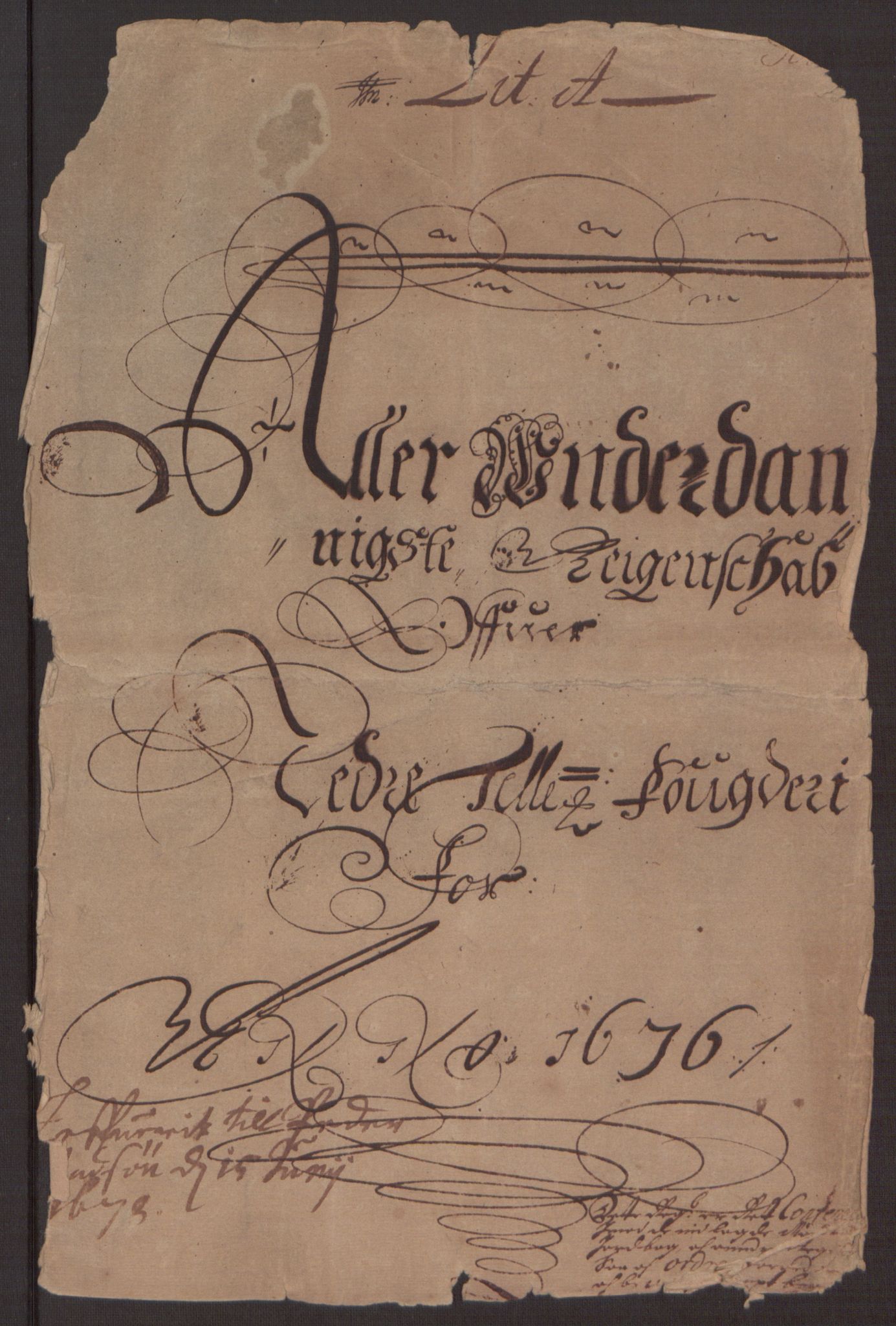 Rentekammeret inntil 1814, Reviderte regnskaper, Fogderegnskap, AV/RA-EA-4092/R35/L2066: Fogderegnskap Øvre og Nedre Telemark, 1676, s. 7