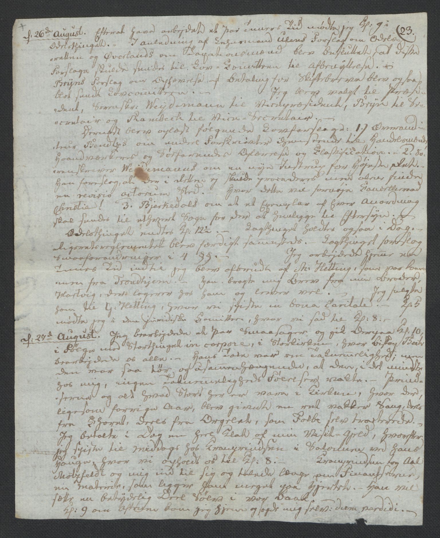 Christie, Wilhelm Frimann Koren, AV/RA-PA-0014/F/L0005: Christies dokumenter fra Stortinget, 1815-1816, s. 71