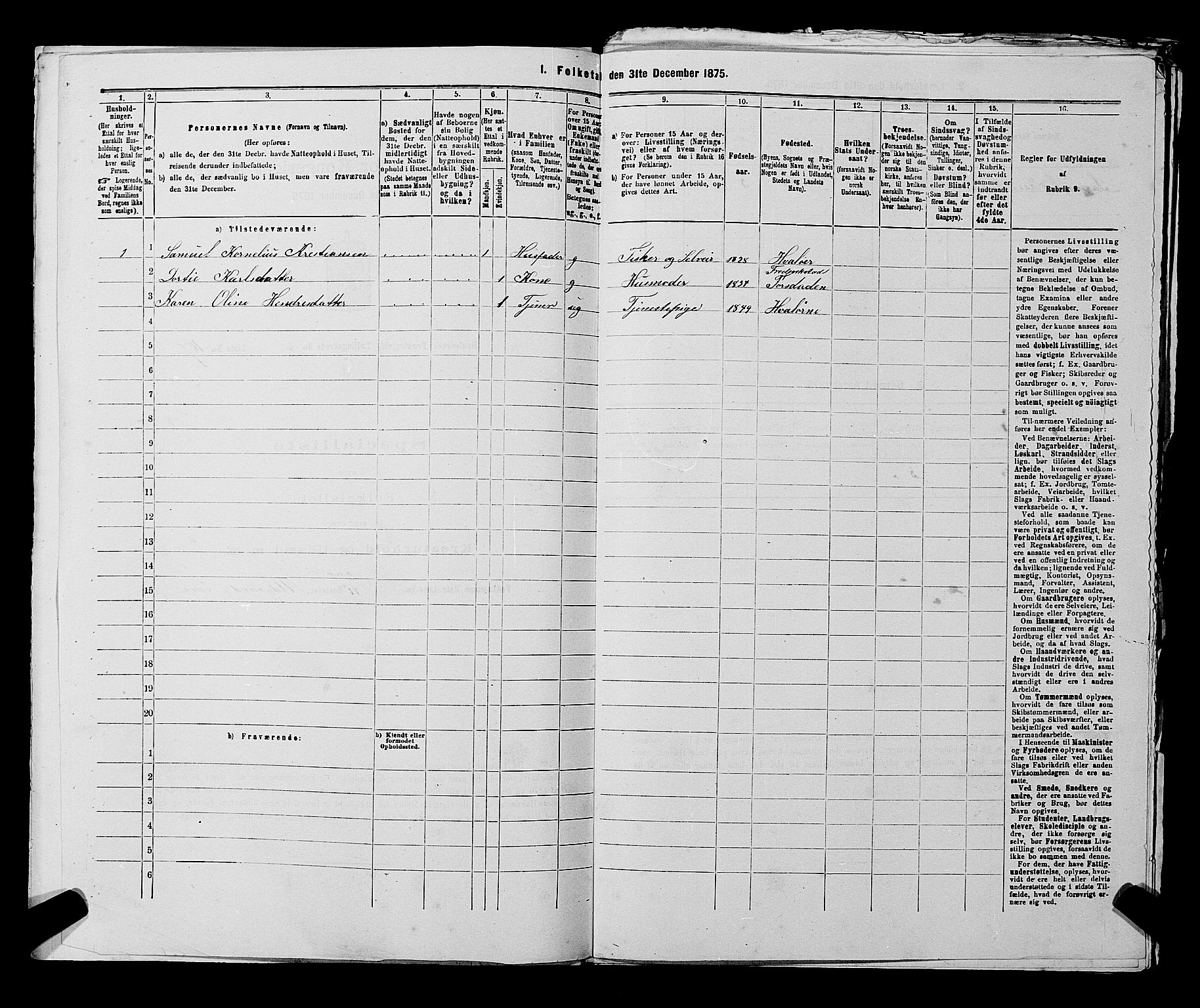 RA, Folketelling 1875 for 0111P Hvaler prestegjeld, 1875, s. 960