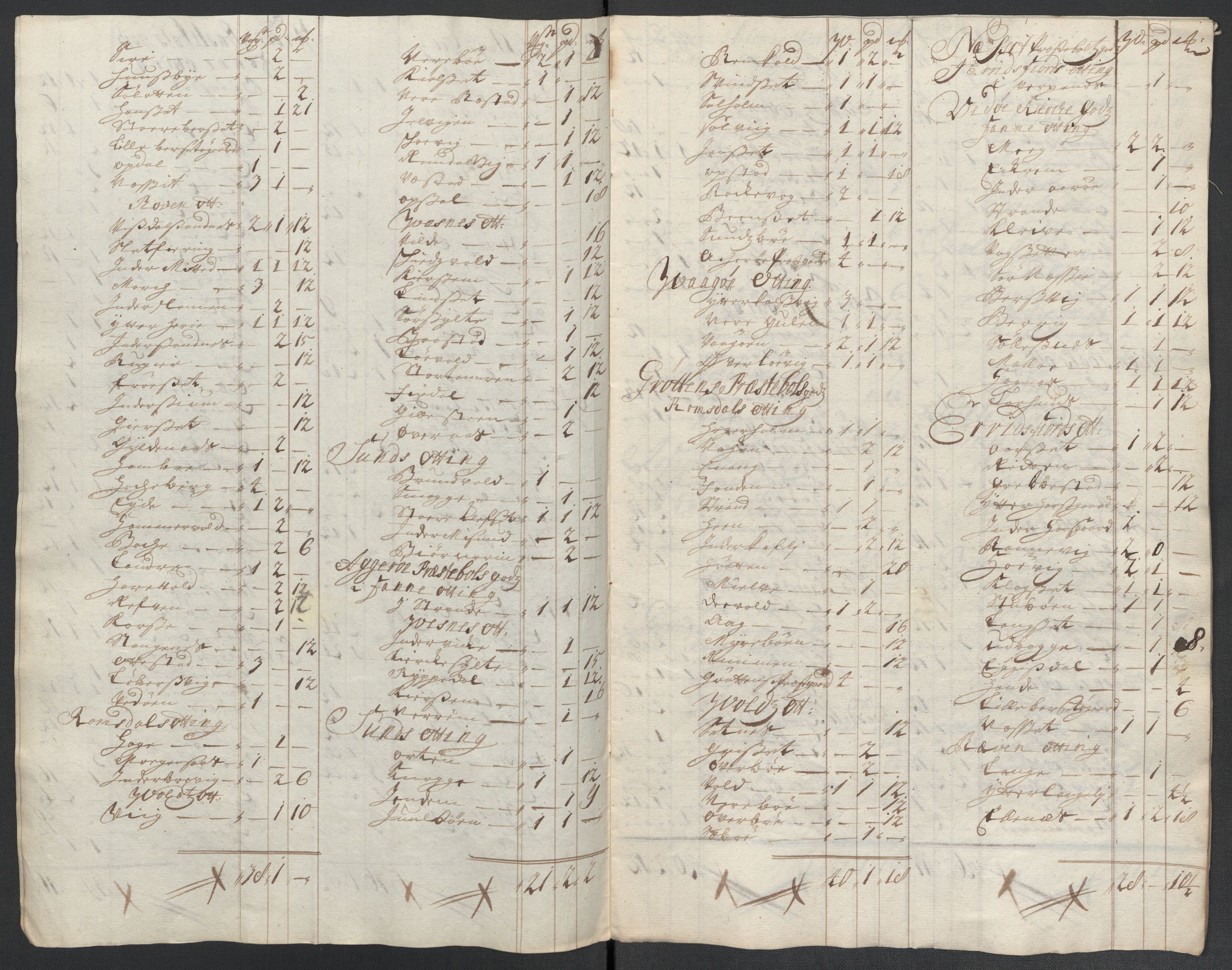 Rentekammeret inntil 1814, Reviderte regnskaper, Fogderegnskap, RA/EA-4092/R55/L3657: Fogderegnskap Romsdal, 1706, s. 151