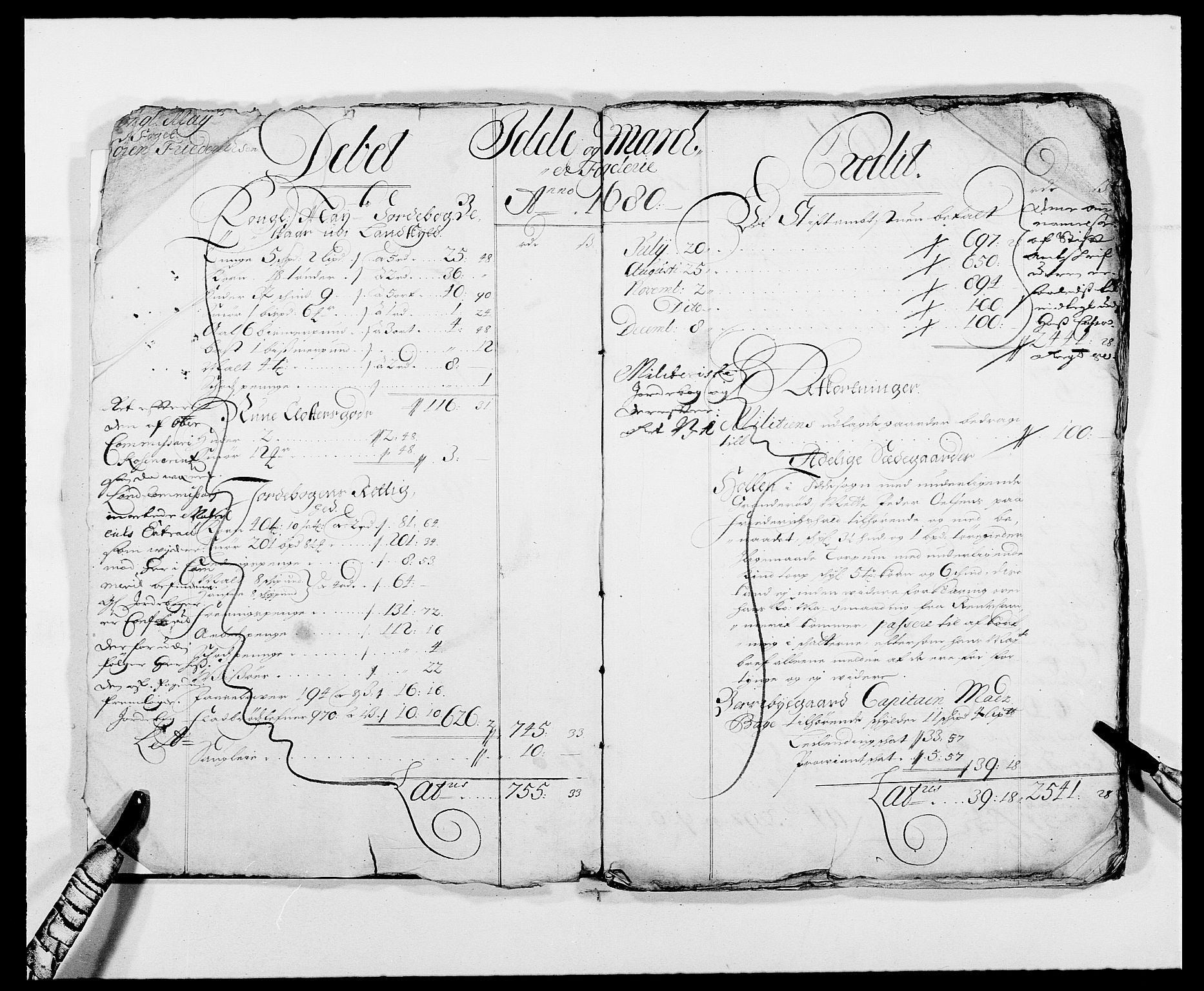 Rentekammeret inntil 1814, Reviderte regnskaper, Fogderegnskap, RA/EA-4092/R01/L0002: Fogderegnskap Idd og Marker, 1680-1681, s. 2
