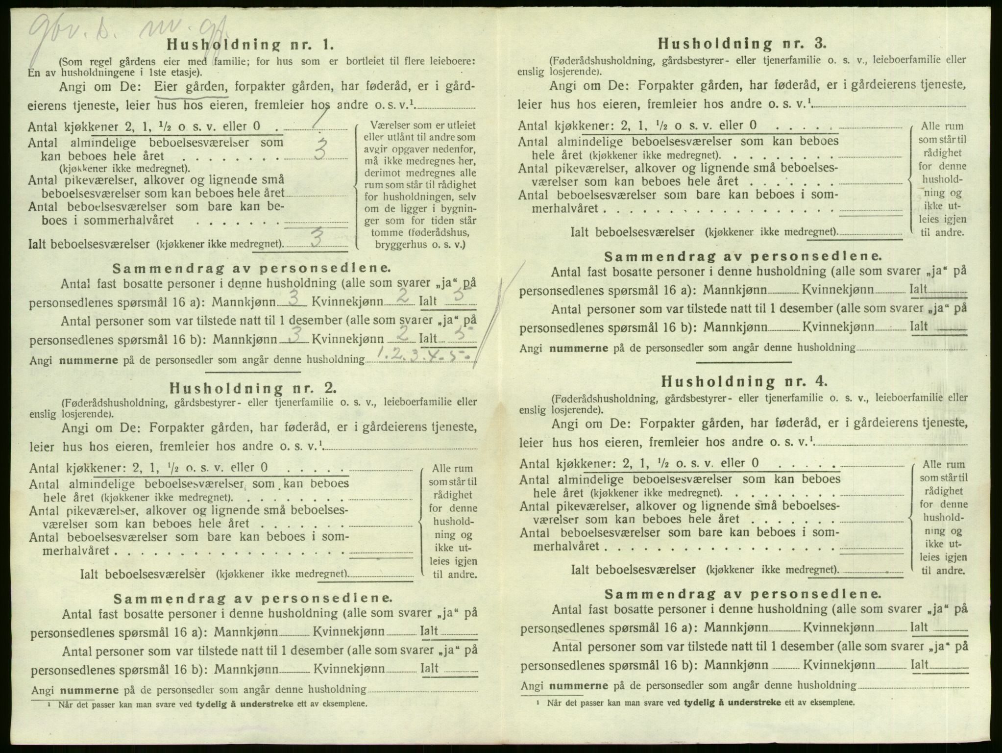 SAKO, Folketelling 1920 for 0713 Sande herred, 1920, s. 1352