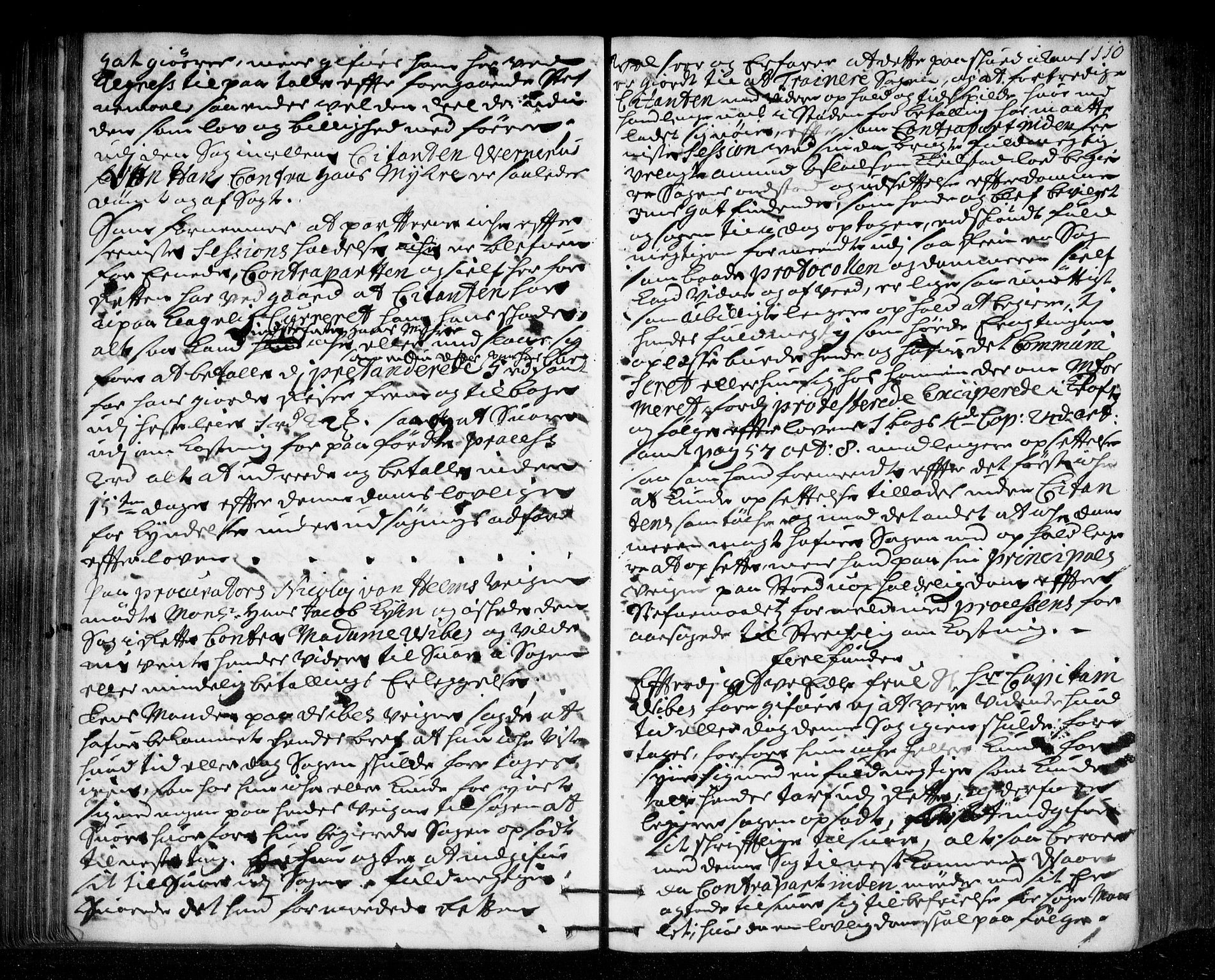 Lier, Røyken og Hurum sorenskriveri, SAKO/A-89/F/Fa/L0046: Tingbok, 1729-1733, s. 110
