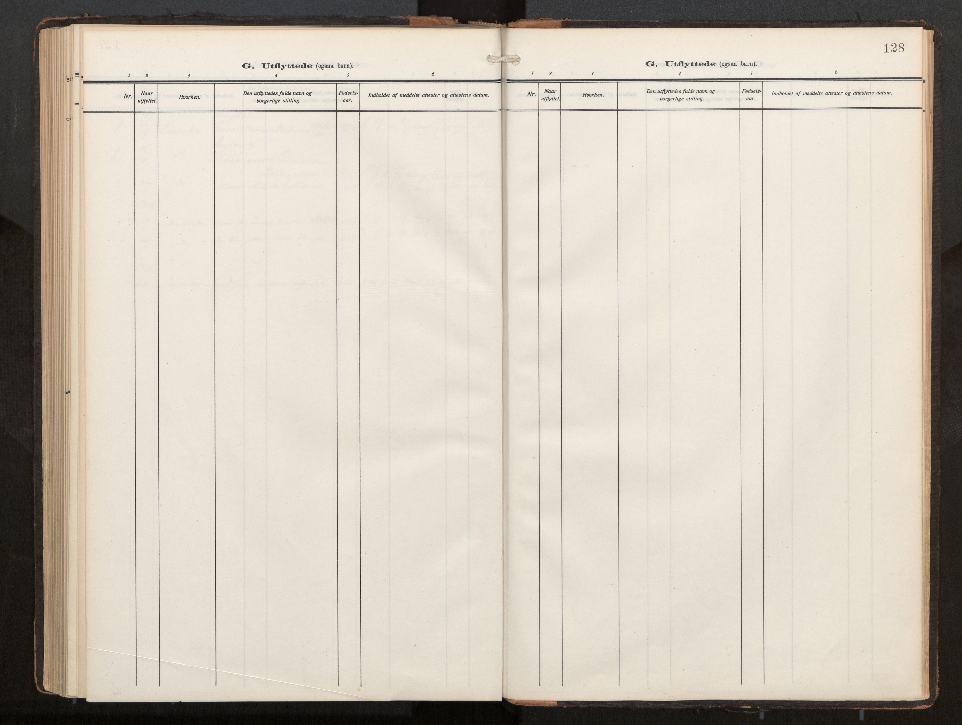 Ministerialprotokoller, klokkerbøker og fødselsregistre - Møre og Romsdal, AV/SAT-A-1454/540/L0540b: Ministerialbok nr. 540A03, 1909-1932, s. 128