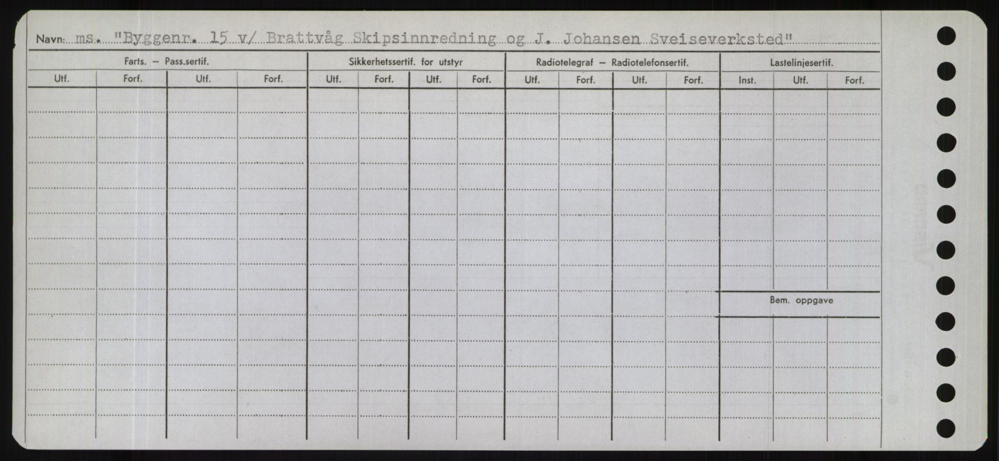 Sjøfartsdirektoratet med forløpere, Skipsmålingen, RA/S-1627/H/Hd/L0006: Fartøy, Byg-Båt, s. 96