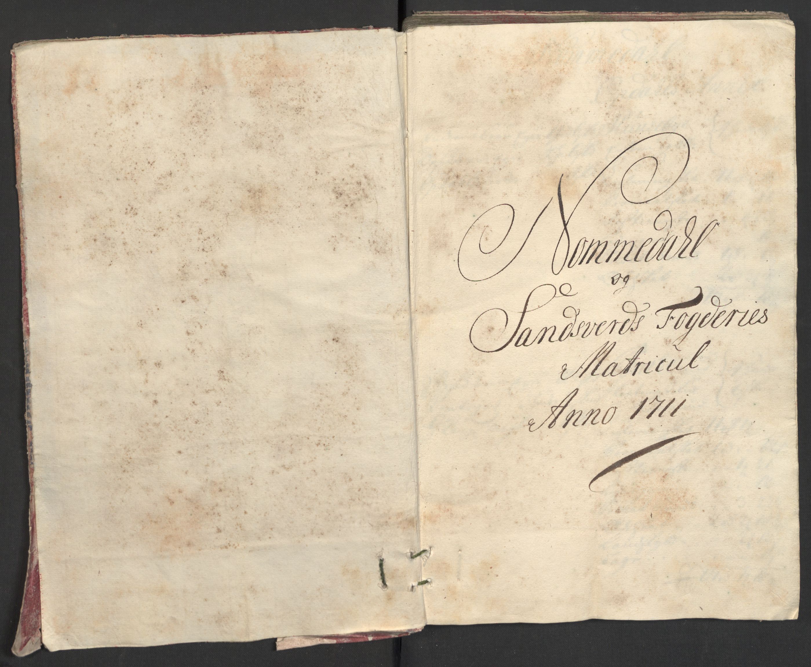 Rentekammeret inntil 1814, Reviderte regnskaper, Fogderegnskap, RA/EA-4092/R24/L1586: Fogderegnskap Numedal og Sandsvær, 1711, s. 56