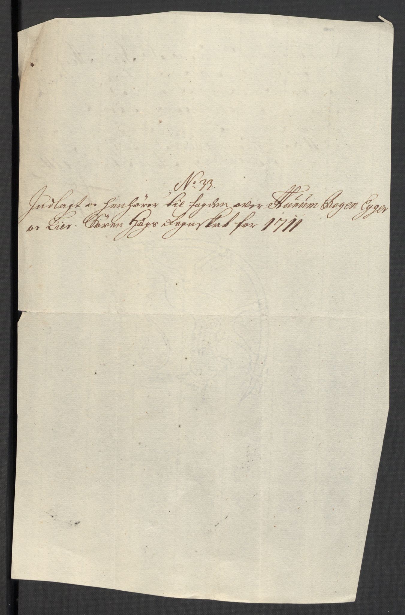 Rentekammeret inntil 1814, Reviderte regnskaper, Fogderegnskap, AV/RA-EA-4092/R31/L1705: Fogderegnskap Hurum, Røyken, Eiker, Lier og Buskerud, 1711, s. 341