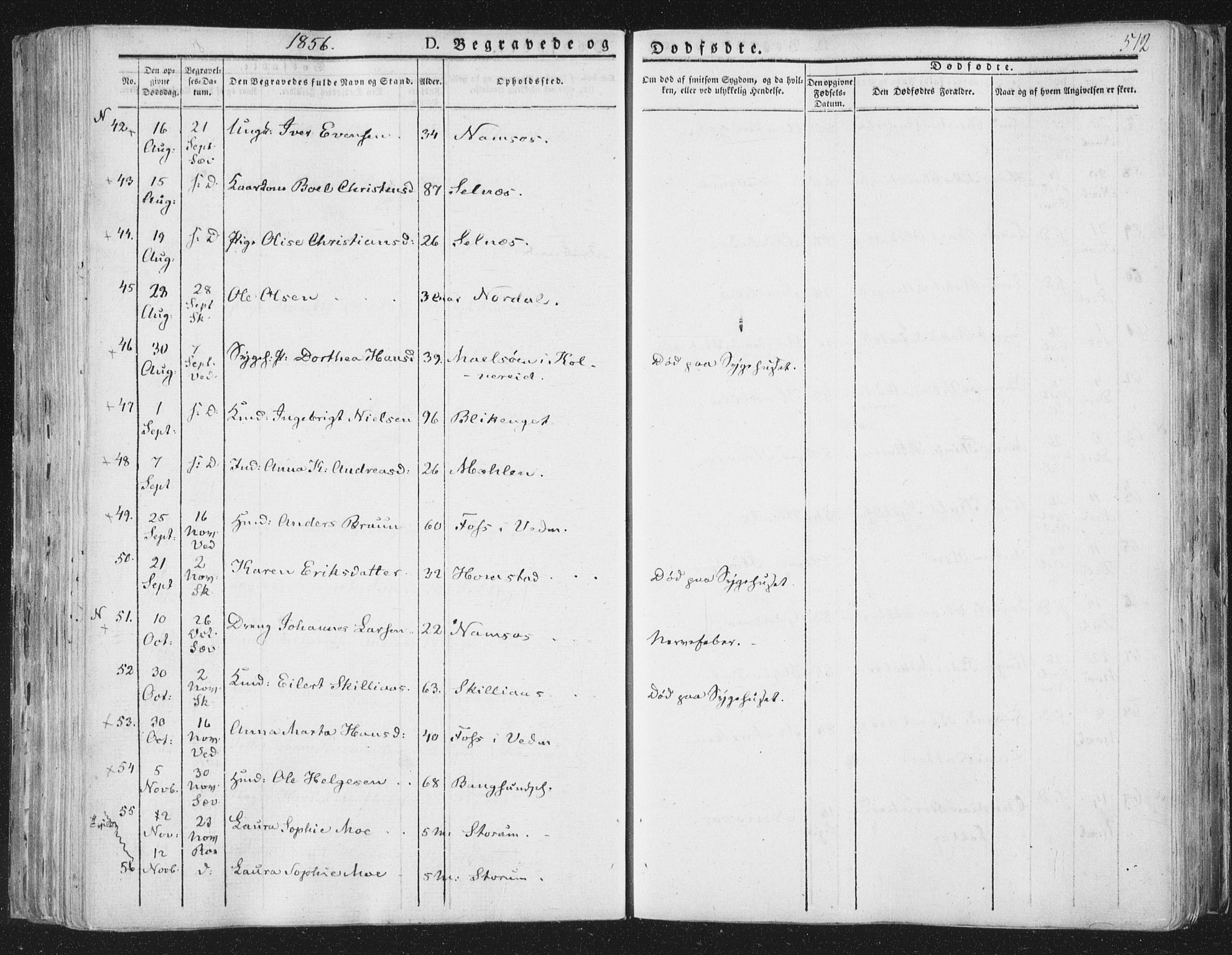 Ministerialprotokoller, klokkerbøker og fødselsregistre - Nord-Trøndelag, AV/SAT-A-1458/764/L0552: Ministerialbok nr. 764A07b, 1824-1865, s. 512