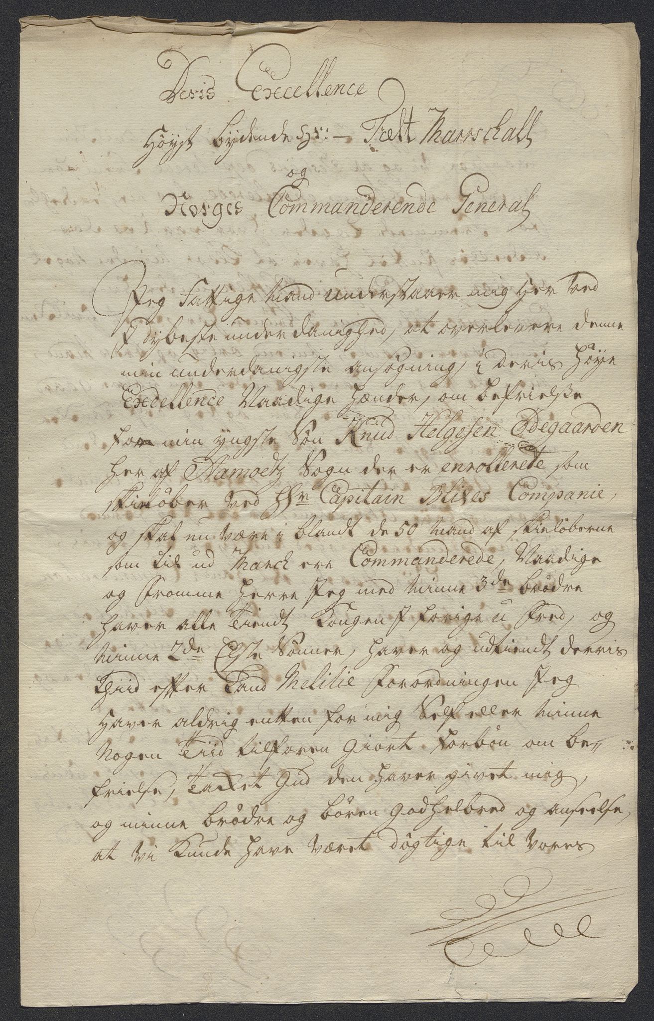 Kommanderende general (KG I) med Det norske krigsdirektorium, AV/RA-EA-5419/E/Ec/L0021: Ruller over nedkommanderte mannskap, 1758-1762, s. 269