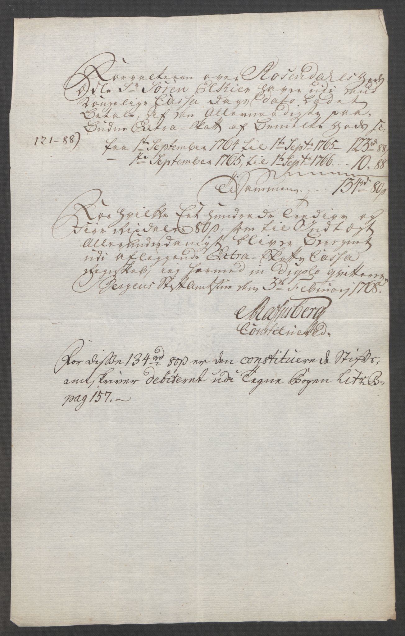 Rentekammeret inntil 1814, Reviderte regnskaper, Fogderegnskap, AV/RA-EA-4092/R49/L3157: Ekstraskatten Rosendal Baroni, 1762-1772, s. 142