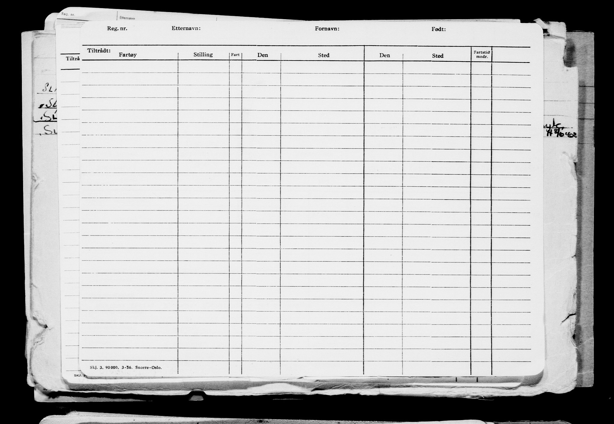 Direktoratet for sjømenn, RA/S-3545/G/Gb/L0078: Hovedkort, 1908, s. 8