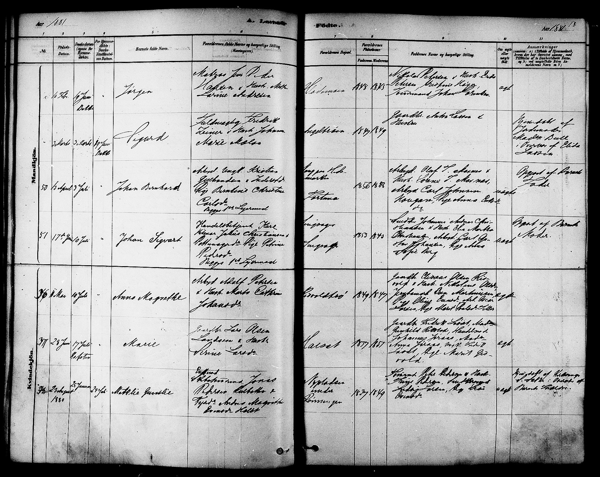 Ministerialprotokoller, klokkerbøker og fødselsregistre - Sør-Trøndelag, AV/SAT-A-1456/606/L0294: Ministerialbok nr. 606A09, 1878-1886, s. 88