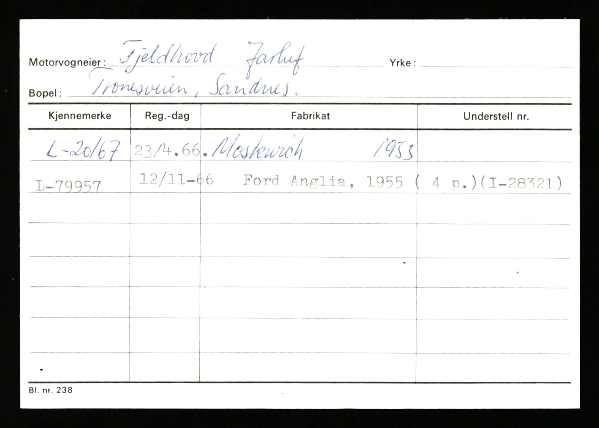 Stavanger trafikkstasjon, AV/SAST-A-101942/0/H/L0038: Sørbø - Tjeltveit, 1930-1971, s. 2755