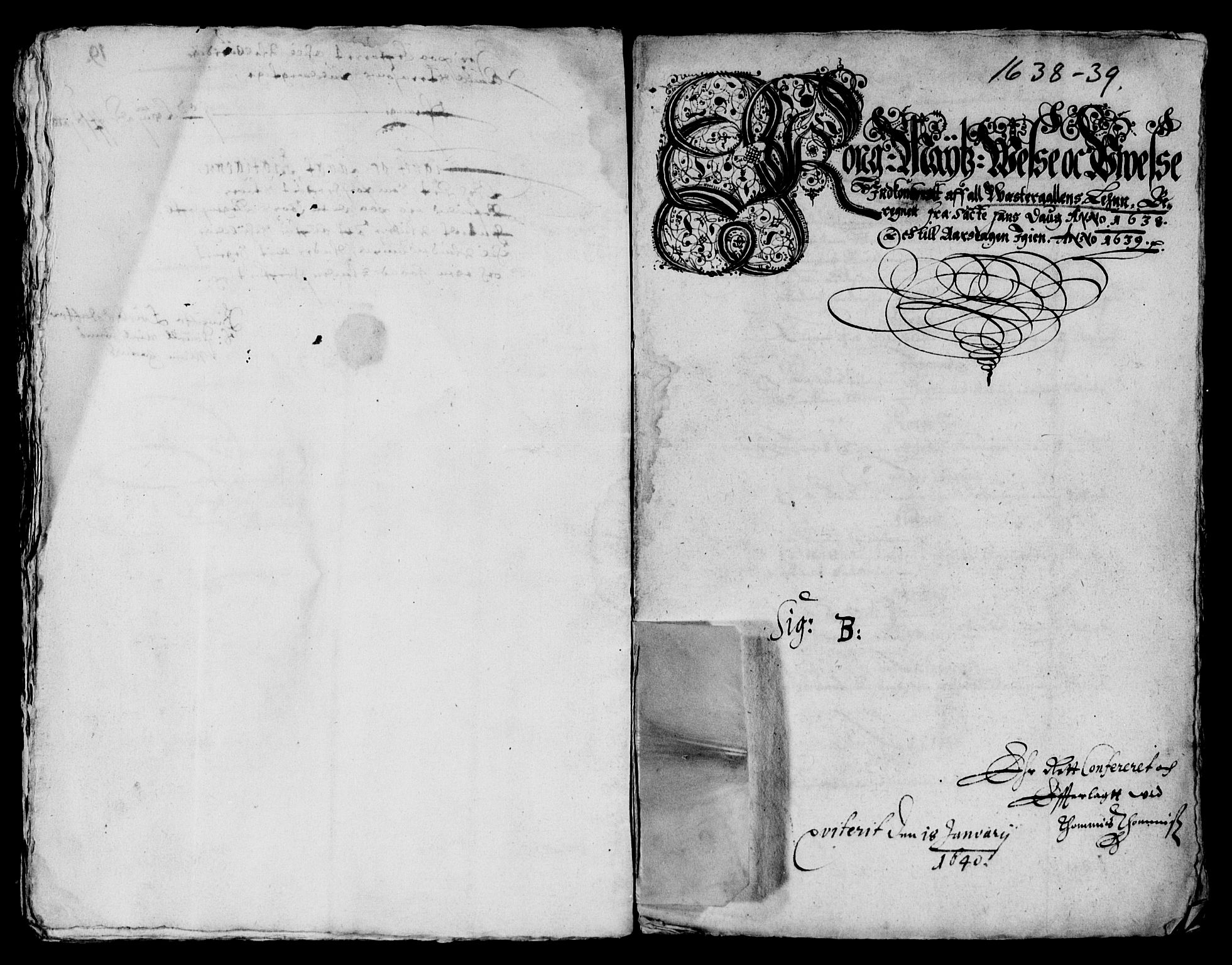 Rentekammeret inntil 1814, Reviderte regnskaper, Lensregnskaper, RA/EA-5023/R/Rb/Rbz/L0029: Nordlandenes len, 1638-1646