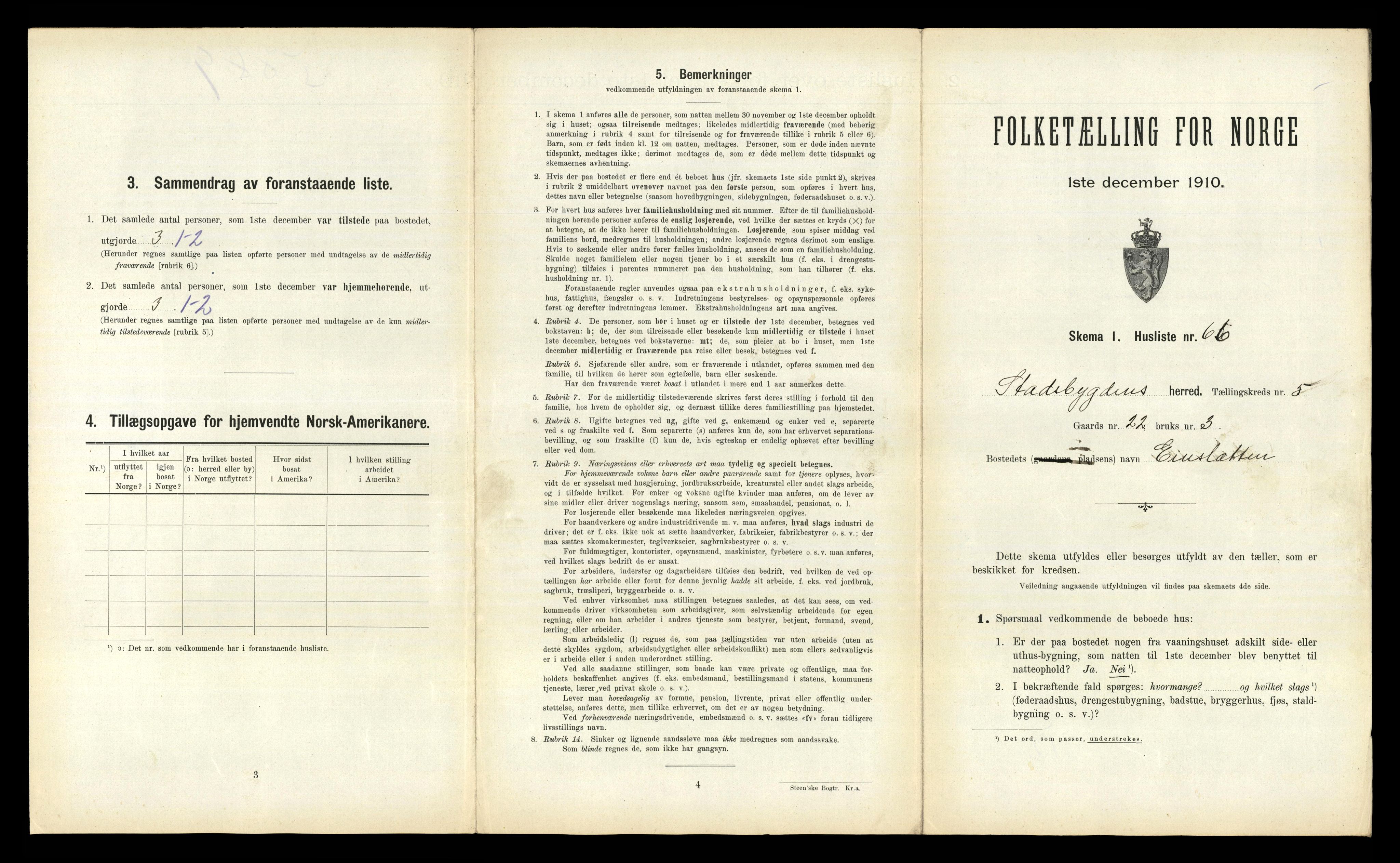 RA, Folketelling 1910 for 1625 Stadsbygd herred, 1910, s. 521
