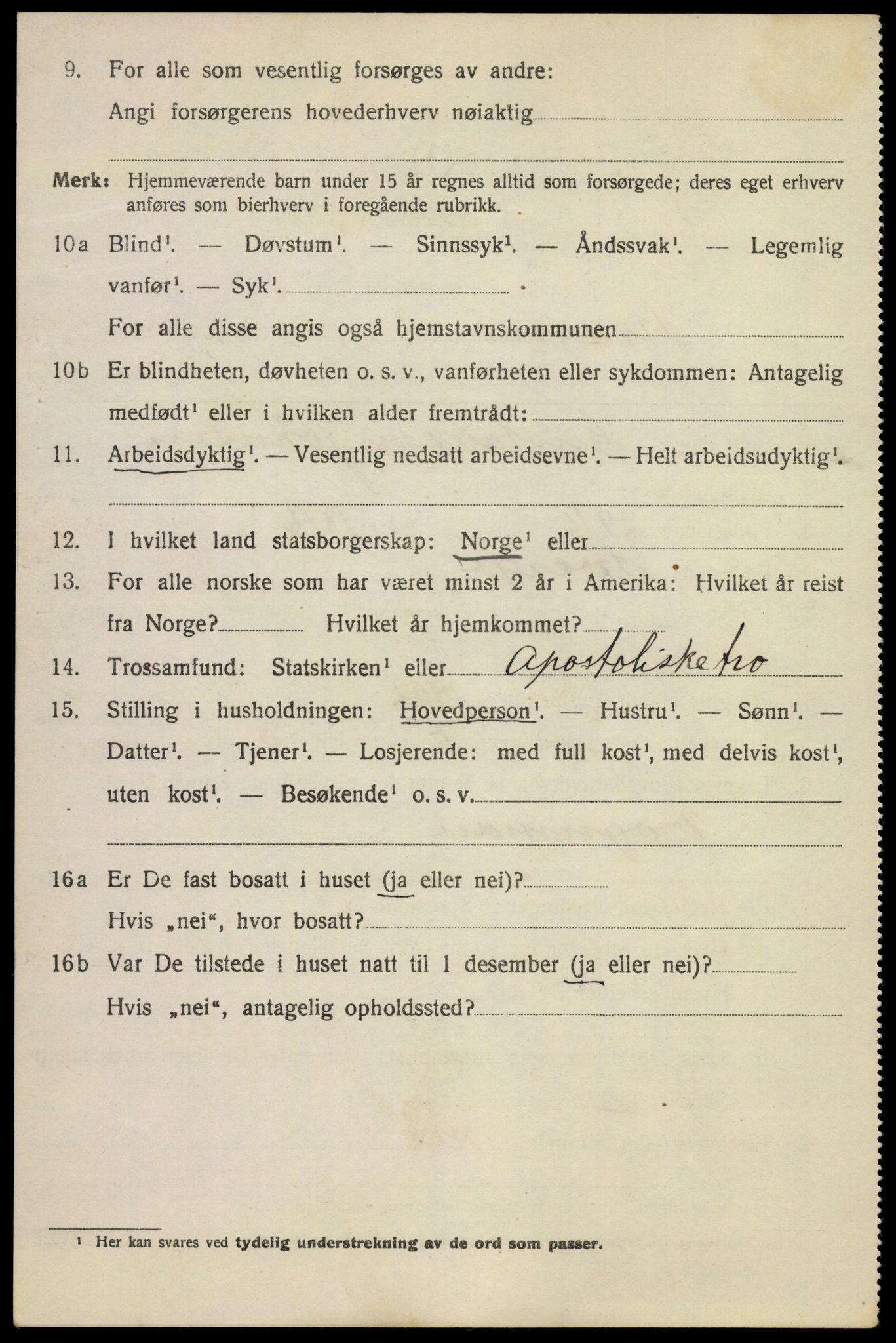 SAKO, Folketelling 1920 for 0801 Kragerø kjøpstad, 1920, s. 13878