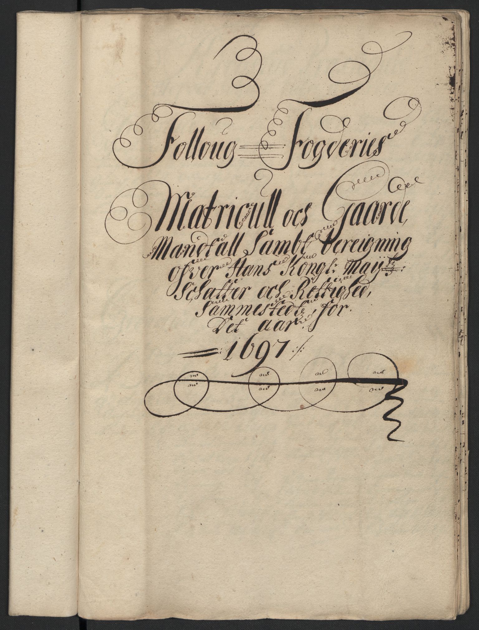 Rentekammeret inntil 1814, Reviderte regnskaper, Fogderegnskap, RA/EA-4092/R10/L0440: Fogderegnskap Aker og Follo, 1696-1697, s. 303