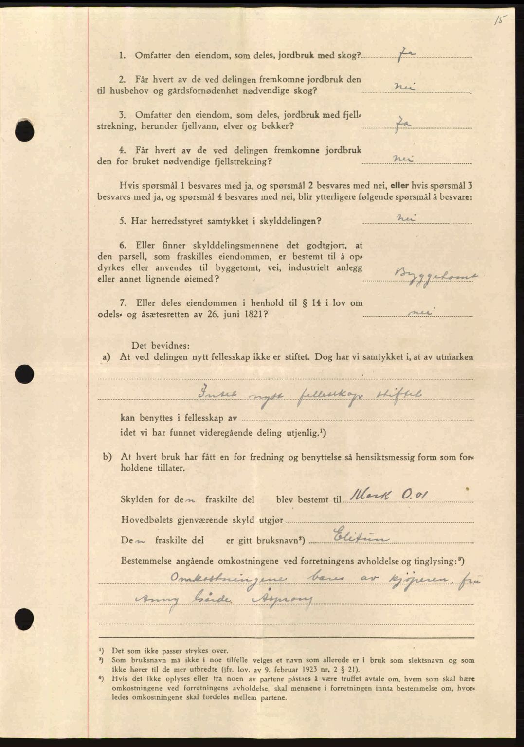 Nordmøre sorenskriveri, AV/SAT-A-4132/1/2/2Ca: Pantebok nr. A98, 1944-1944, Dagboknr: 1209/1944