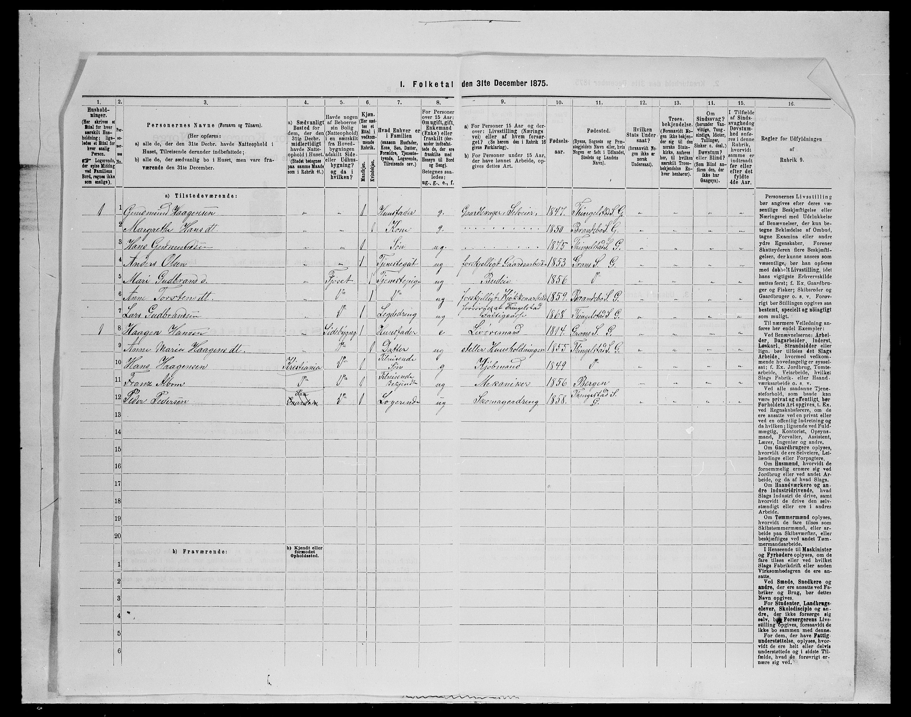 SAH, Folketelling 1875 for 0534P Gran prestegjeld, 1875, s. 770