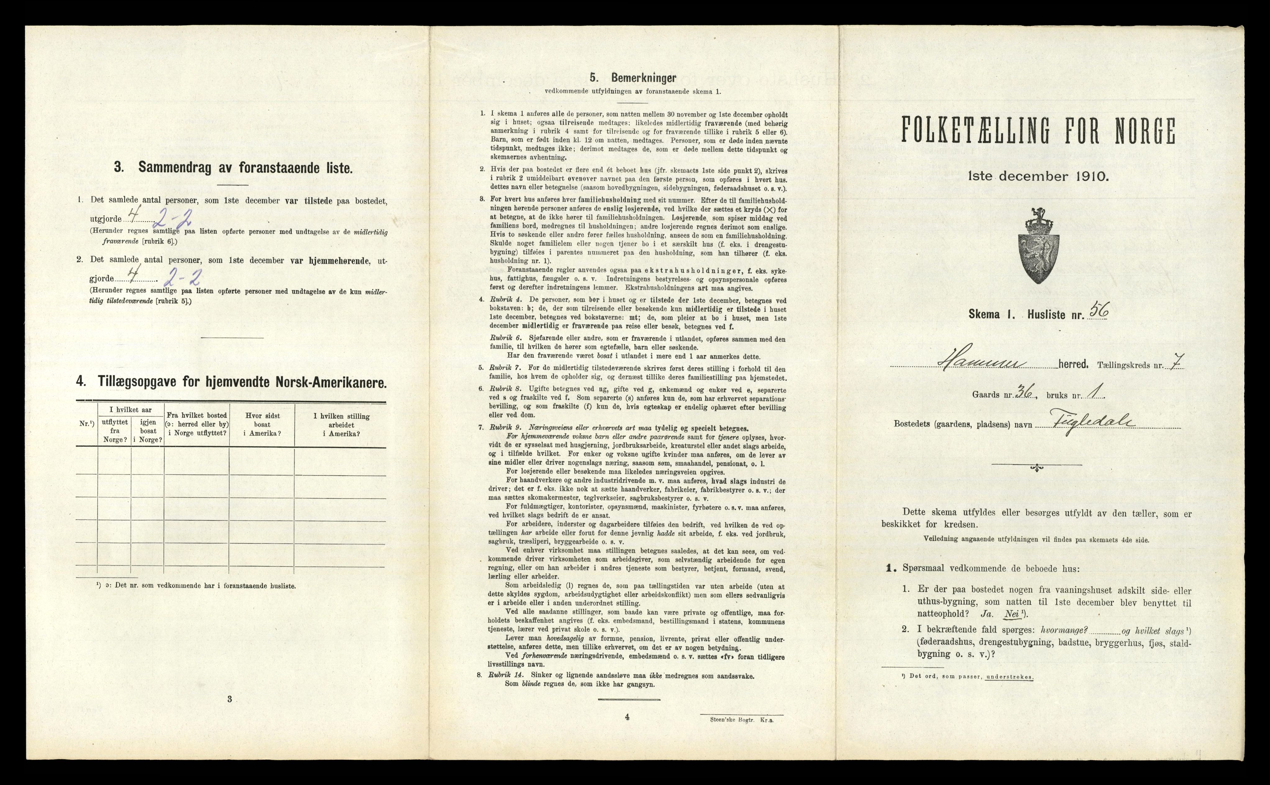 RA, Folketelling 1910 for 1254 Hamre herred, 1910, s. 548