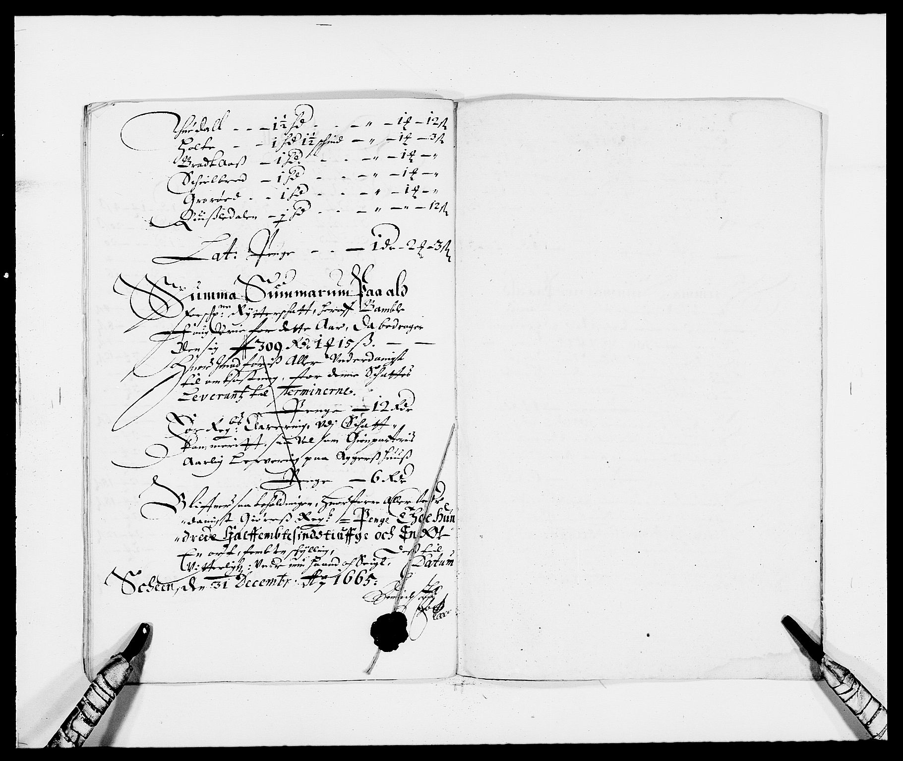 Rentekammeret inntil 1814, Reviderte regnskaper, Fogderegnskap, AV/RA-EA-4092/R34/L2038: Fogderegnskap Bamble, 1662-1669, s. 232