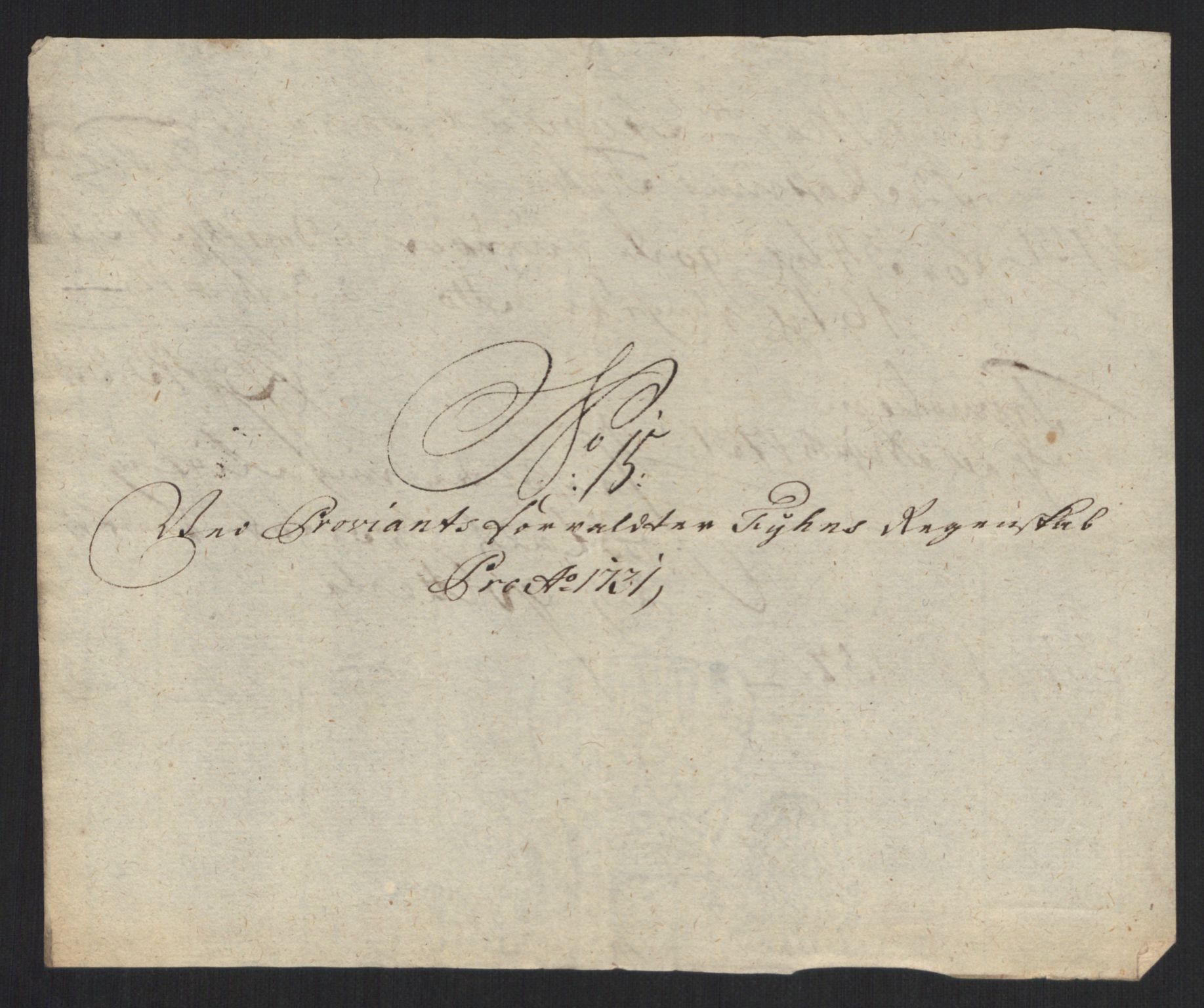 Rentekammeret inntil 1814, Reviderte regnskaper, Militære regnskaper, AV/RA-EA-4069/Rd/L0649: Trondheim festningsregnskaper, 1731