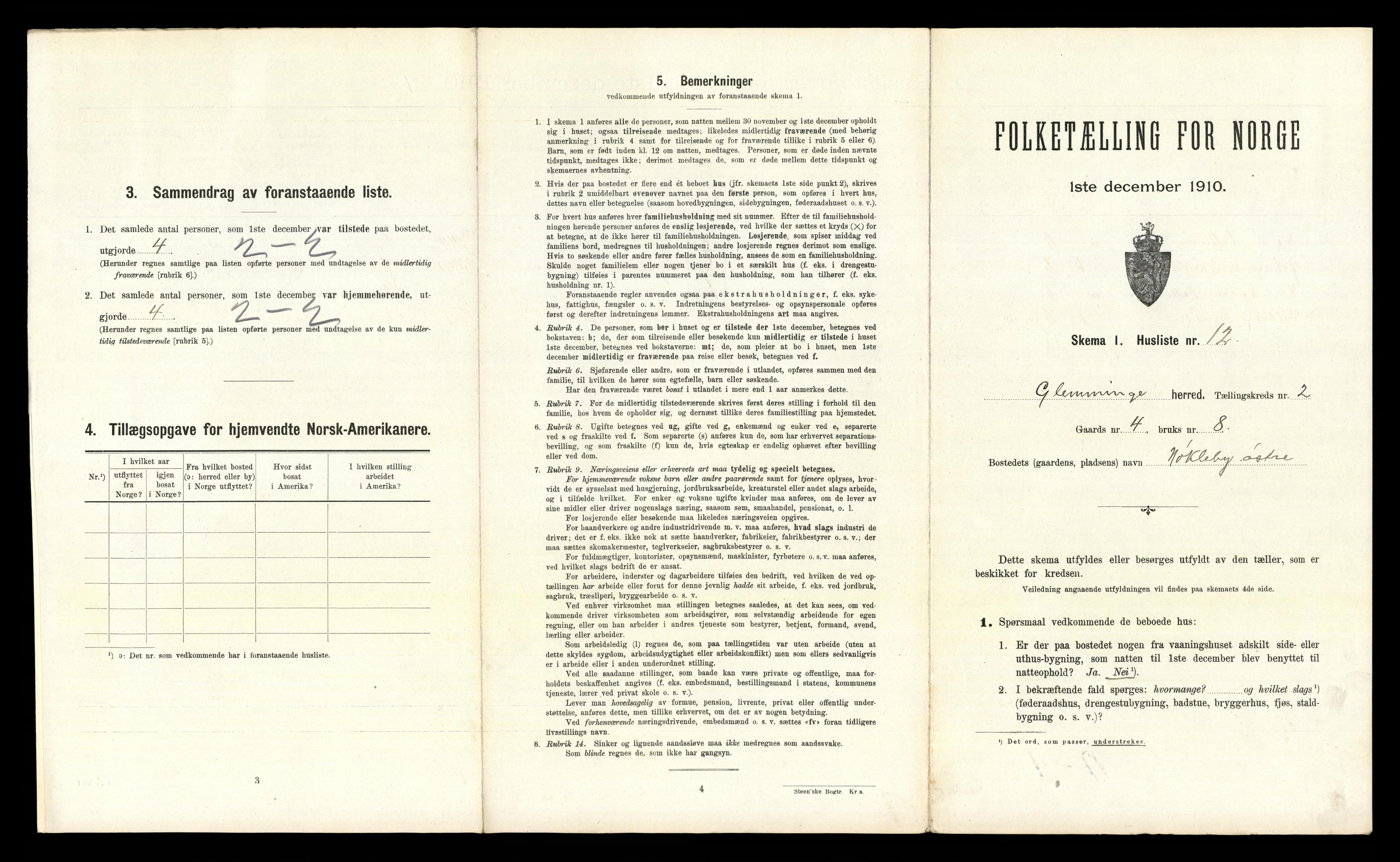 RA, Folketelling 1910 for 0132 Glemmen herred, 1910, s. 474