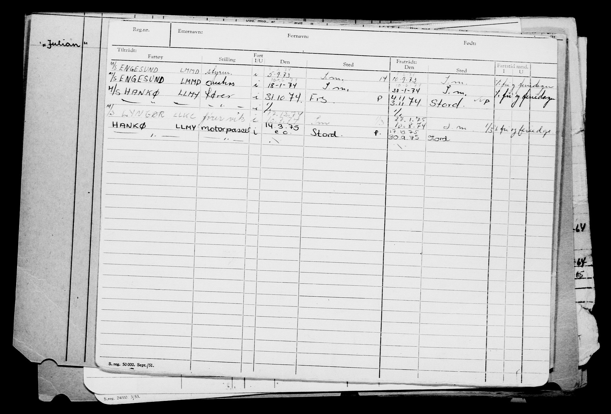 Direktoratet for sjømenn, AV/RA-S-3545/G/Gb/L0071: Hovedkort, 1907, s. 334