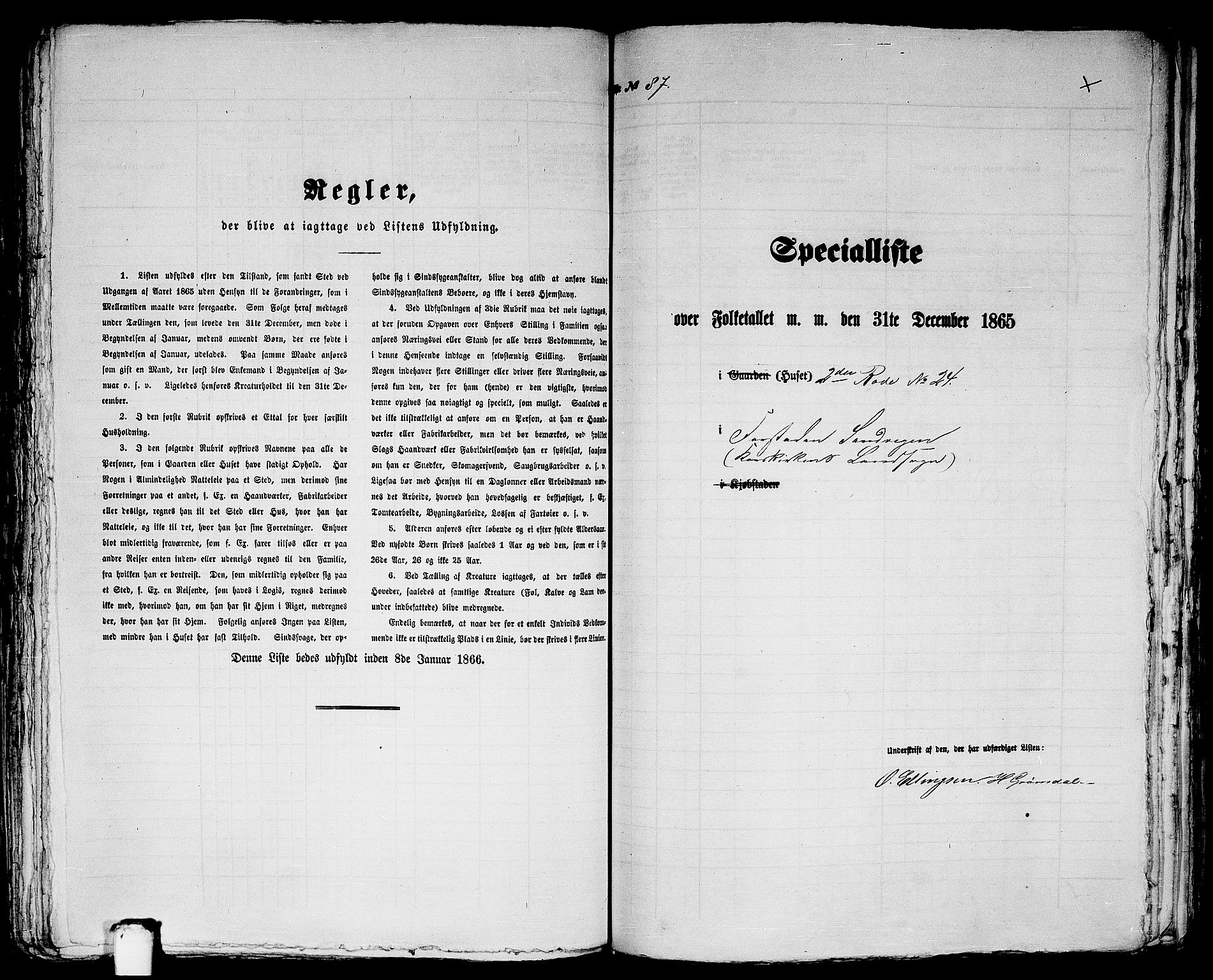 RA, Folketelling 1865 for 1281L Bergen Landdistrikt, Domkirkens landsokn og Korskirkens landsokn, 1865, s. 223