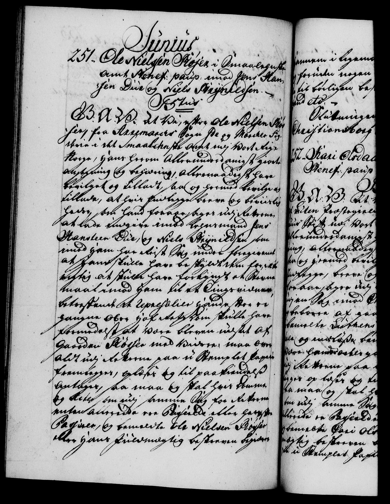 Danske Kanselli 1572-1799, RA/EA-3023/F/Fc/Fca/Fcaa/L0038: Norske registre, 1753-1754, s. 753b