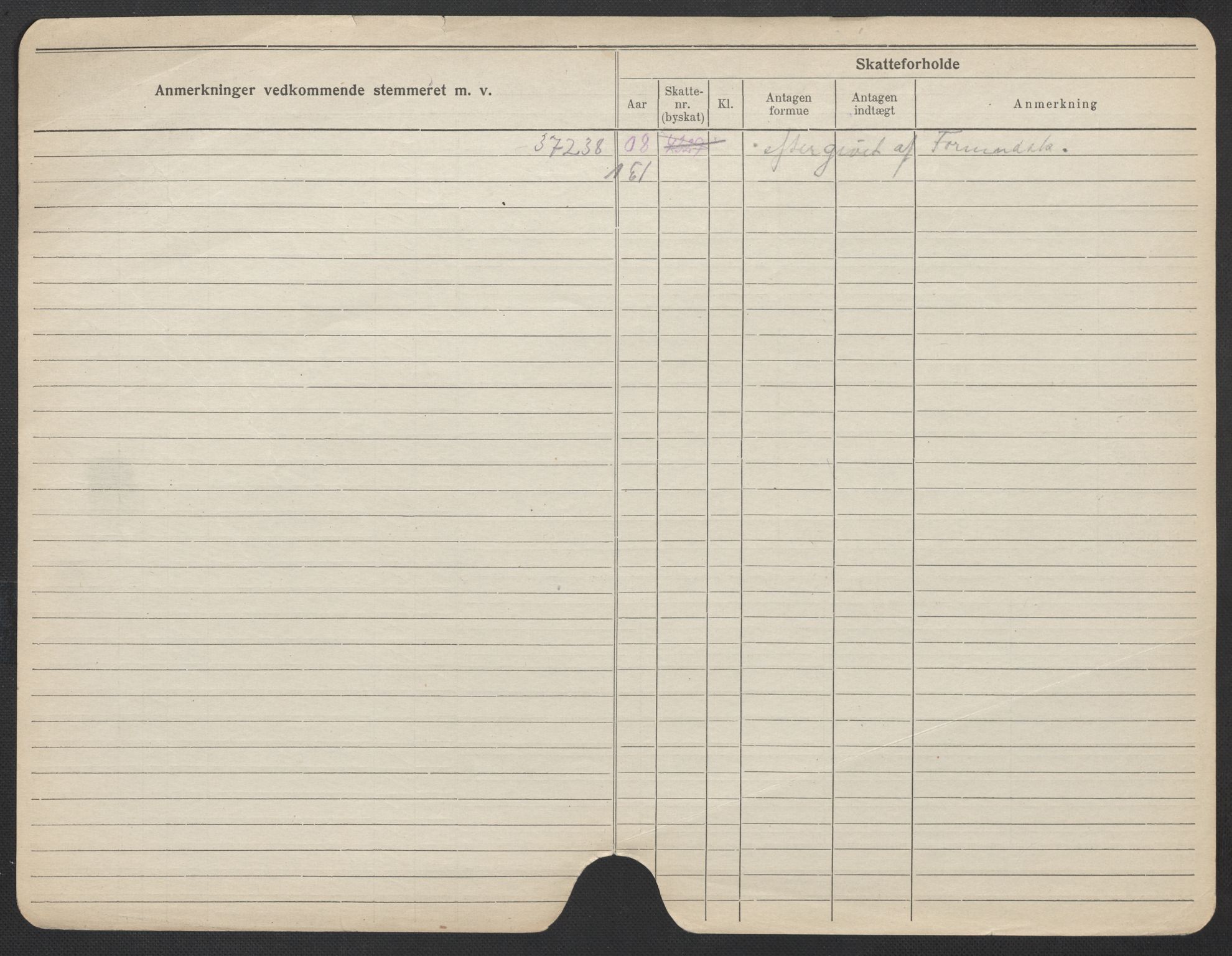 Oslo folkeregister, Registerkort, AV/SAO-A-11715/F/Fa/Fac/L0025: Kvinner, 1906-1914, s. 549b