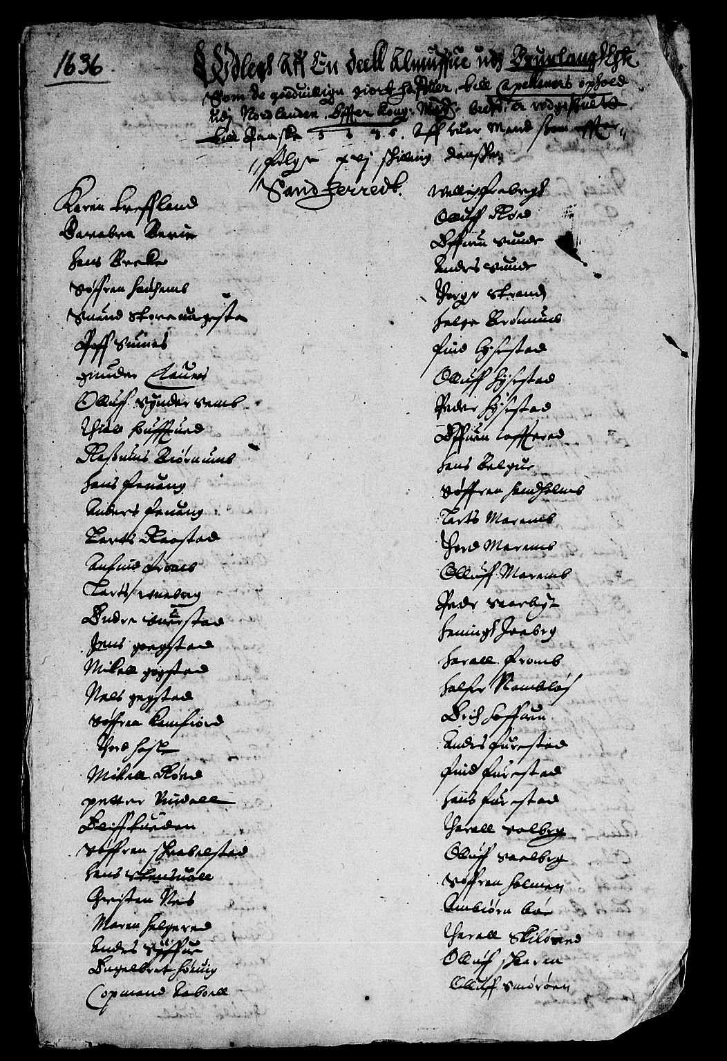 Rentekammeret inntil 1814, Reviderte regnskaper, Lensregnskaper, AV/RA-EA-5023/R/Rb/Rbl/L0006: Brunla len med Eiker len 1626-37, 1635-1638