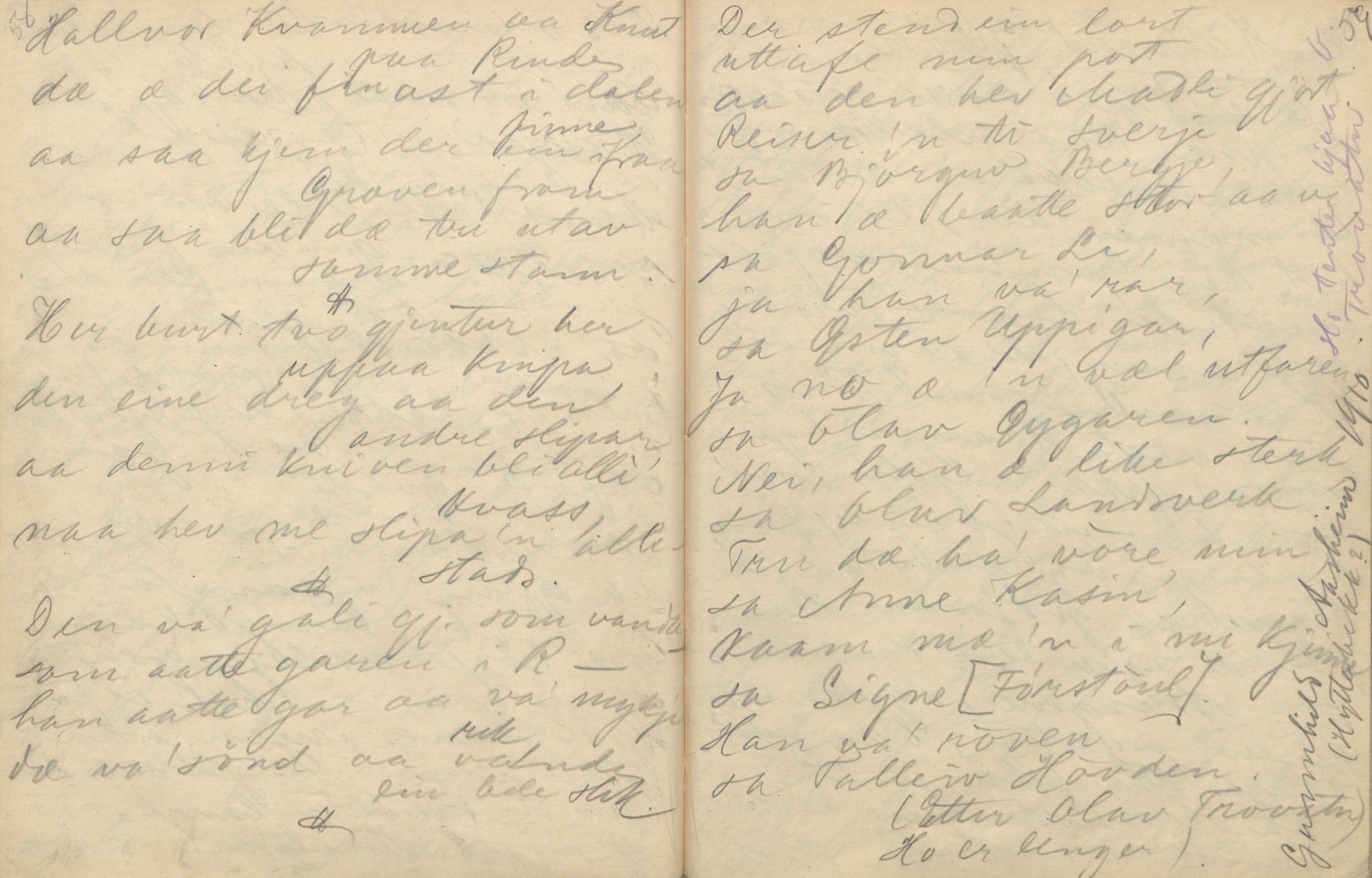 Rikard Berge, TEMU/TGM-A-1003/F/L0004/0024: 101-159 / 127 Seljord II. Talleiv Espeland ... G. Aasheim, 1910, s. 58-59