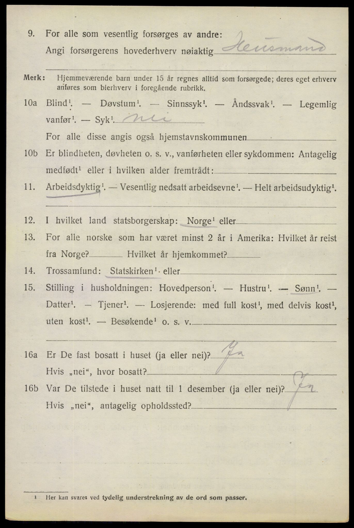 SAO, Folketelling 1920 for 0122 Trøgstad herred, 1920, s. 2945