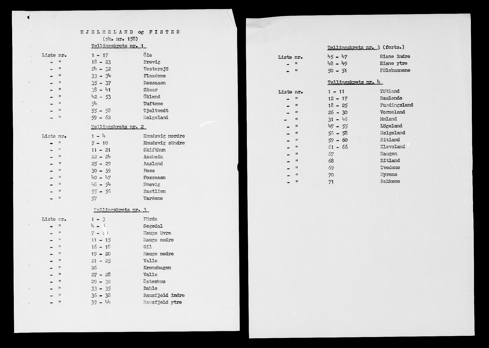 SAST, Folketelling 1875 for 1133P Hjelmeland prestegjeld, 1875, s. 68