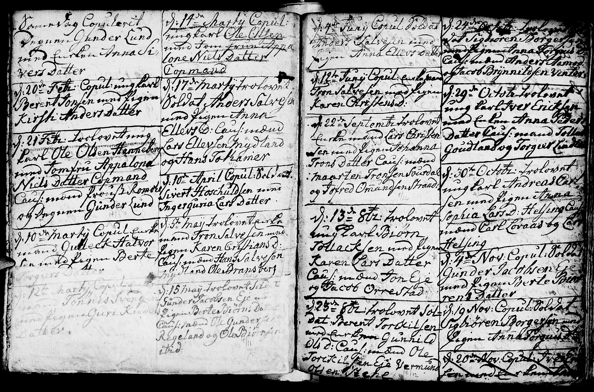 Sokndal sokneprestkontor, AV/SAST-A-101808: Ministerialbok nr. A 4, 1762-1811