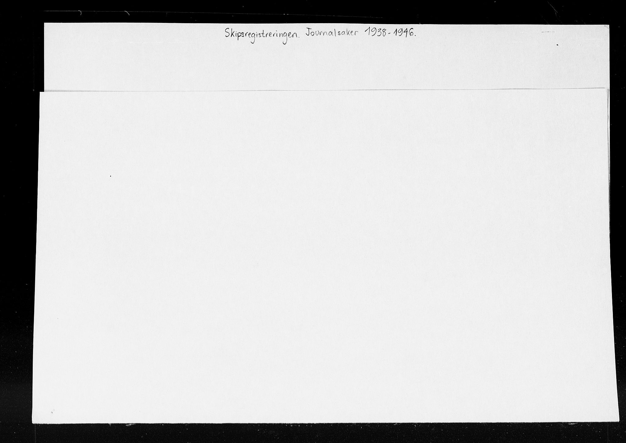 Risør tollsted, SAK/1351-0010/H/Ha/L0320: Skipsregisteret. Journalsaker, 1861-1957, s. 279