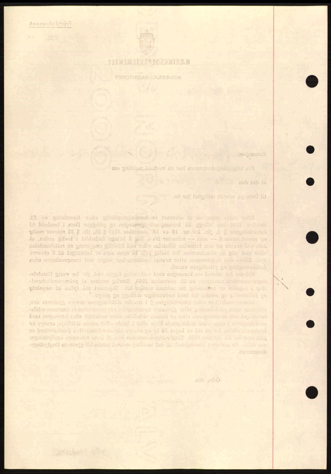 Nordre Sunnmøre sorenskriveri, AV/SAT-A-0006/1/2/2C/2Ca: Pantebok nr. B6-14 a, 1942-1945, Dagboknr: 231/1944