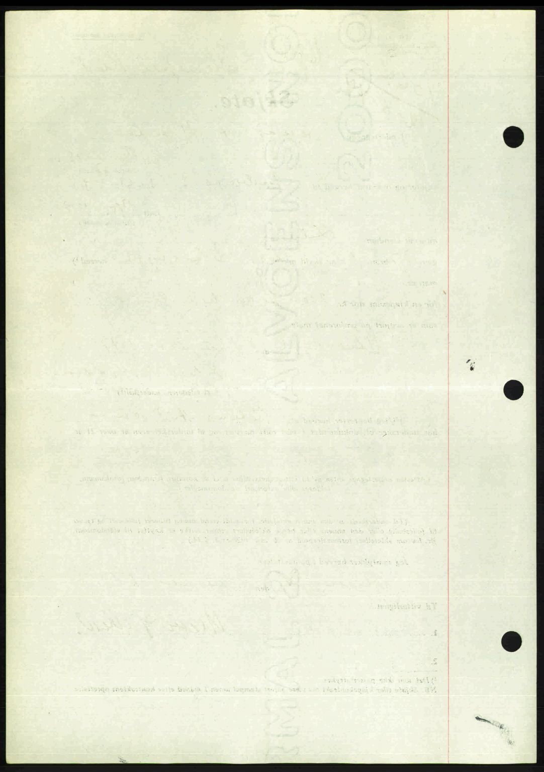 Fosen sorenskriveri, AV/SAT-A-1107/1/2/2C: Pantebok nr. A4-6, 1946-1947, Dagboknr: 1064/1947