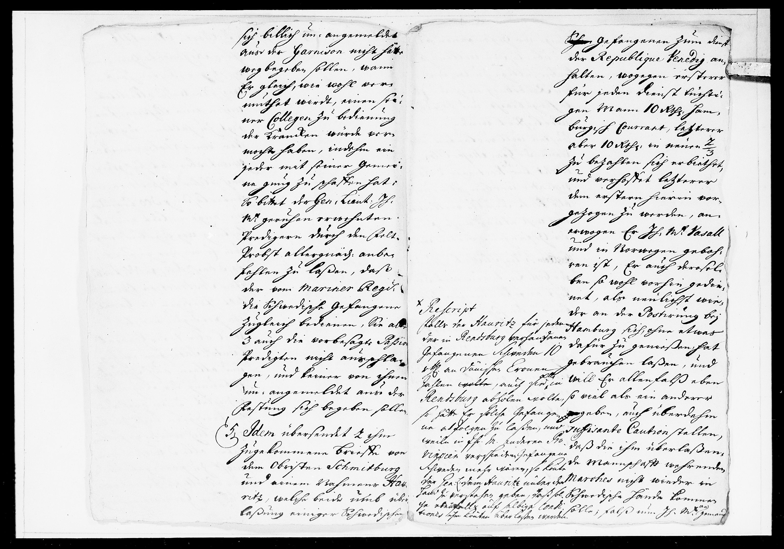 Krigskollegiet, Krigskancelliet, DRA/A-0006/-/1025-1036: Refererede sager, 1716, s. 198