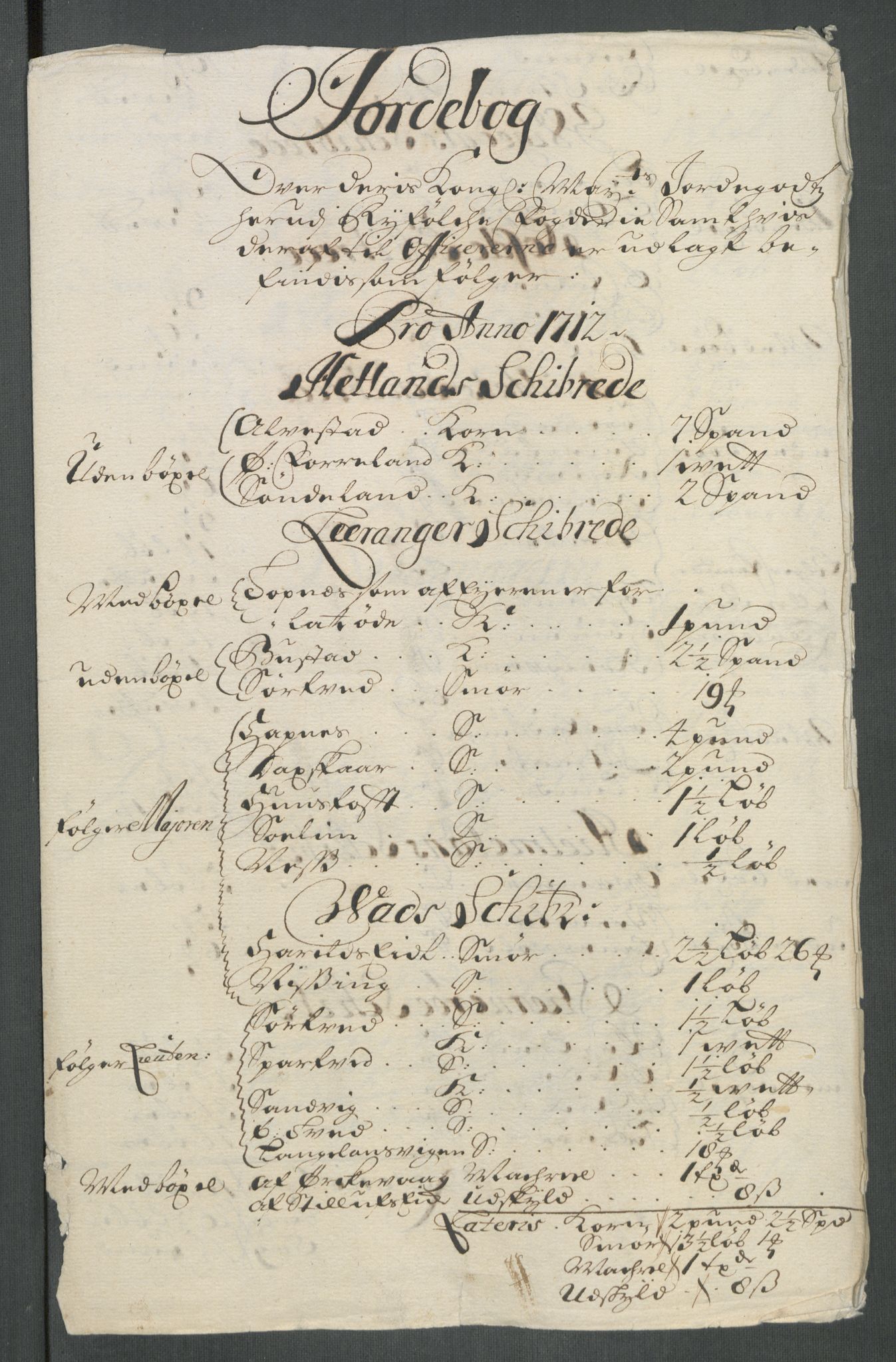 Rentekammeret inntil 1814, Reviderte regnskaper, Fogderegnskap, RA/EA-4092/R47/L2865: Fogderegnskap Ryfylke, 1712, s. 172